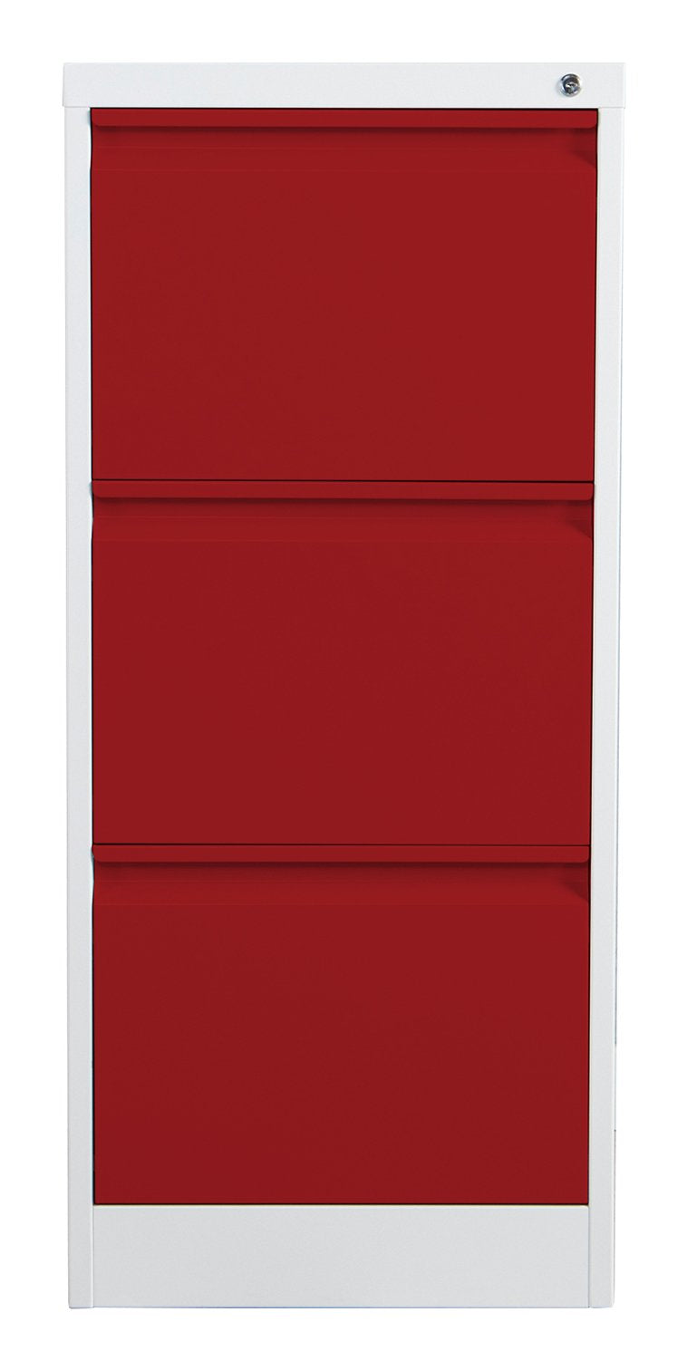 Phoenix Safe Hängeregimraturschrank 3 Schubladen Rot