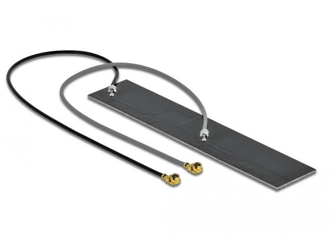 Delock Wlan 802.11ac/Ax/A/H/B/G/N Doppelantenne 2 X Mhf Macho 2,2 4,0 Dbi