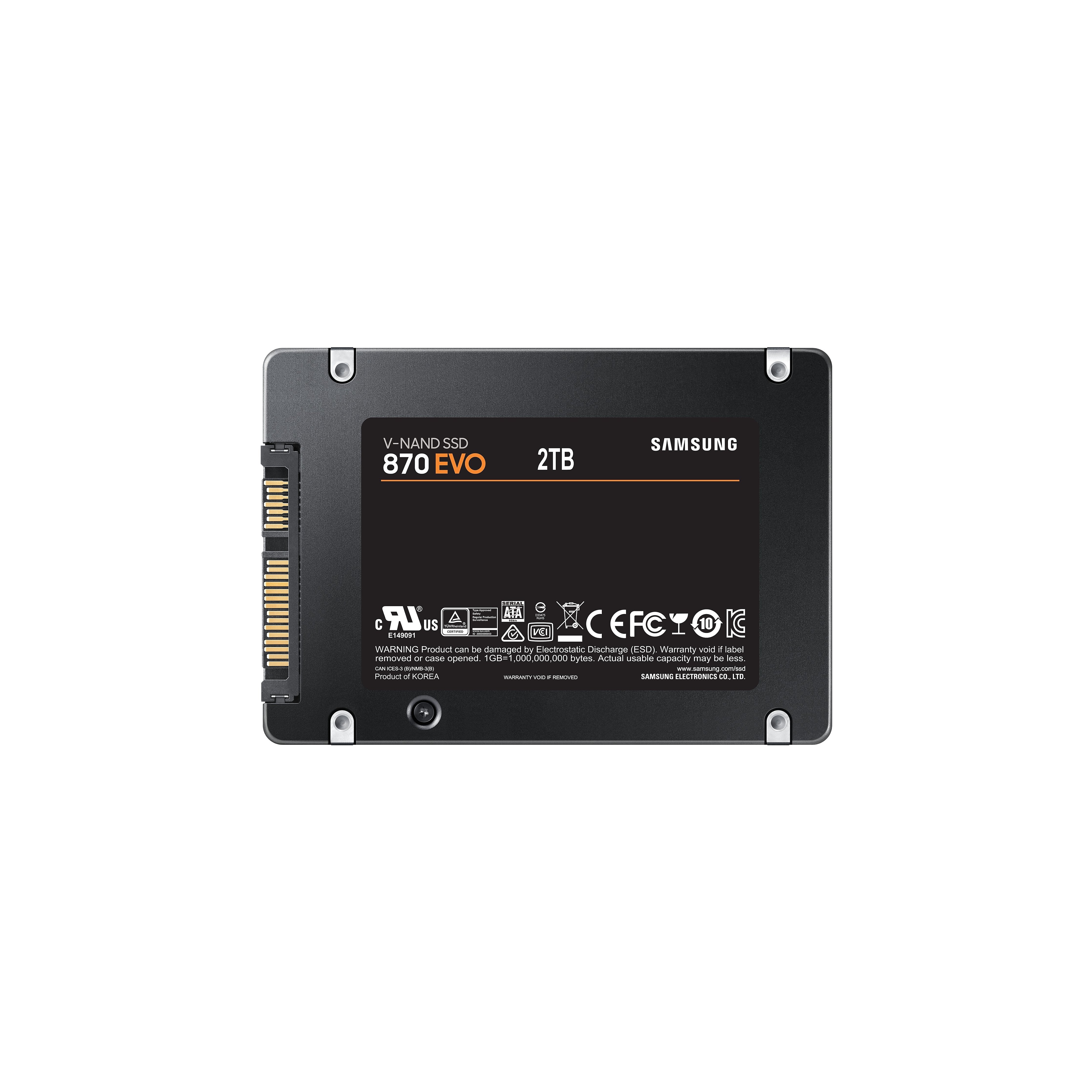 870 Evo 2 Tb 2.5" Serial Ata Iii V-Nand Mlc