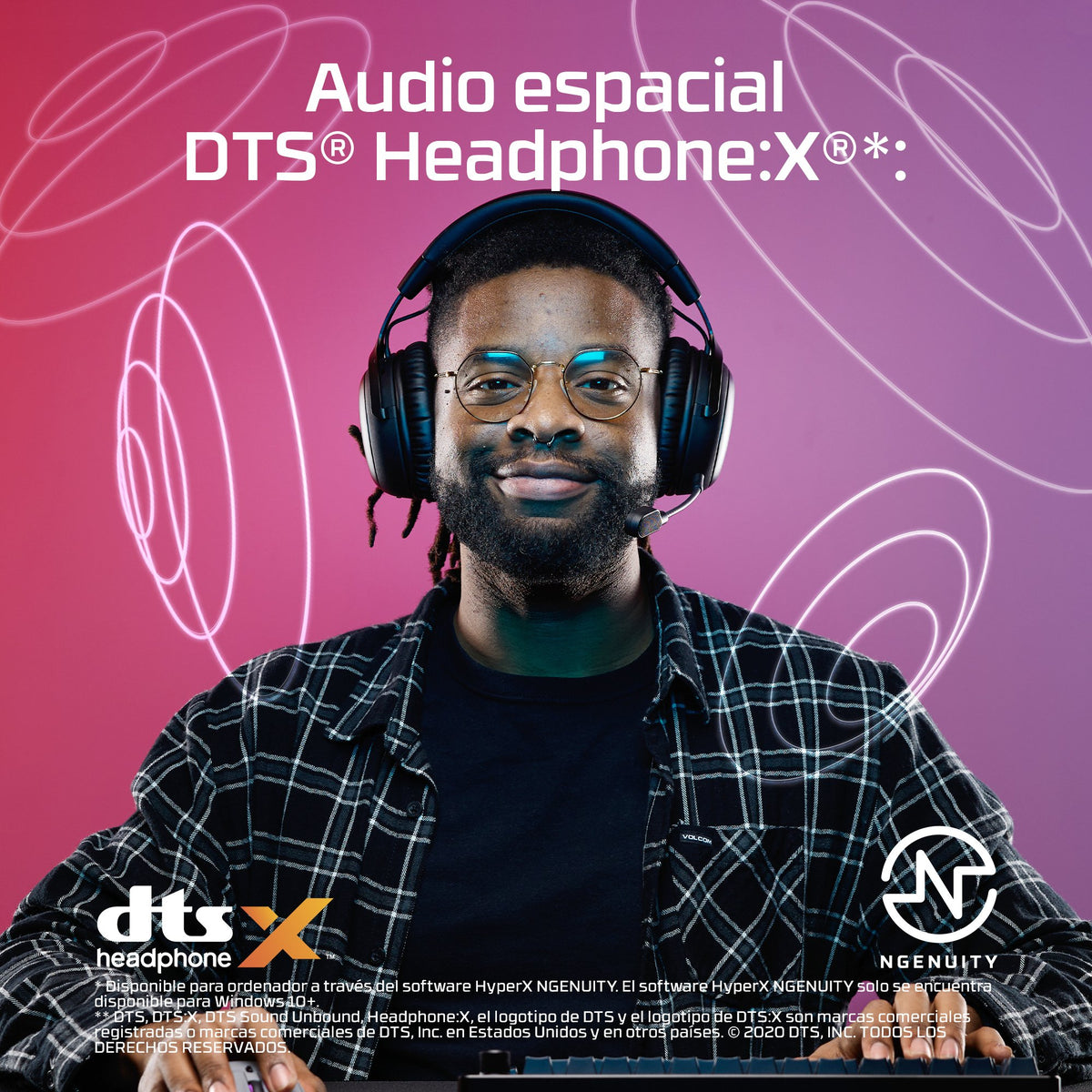 EAN 0198415435590 - HyperX Cloud III S Wireless Black Gaming Headset Inalámbrico Diadema Juego Bluetooth imagen 4