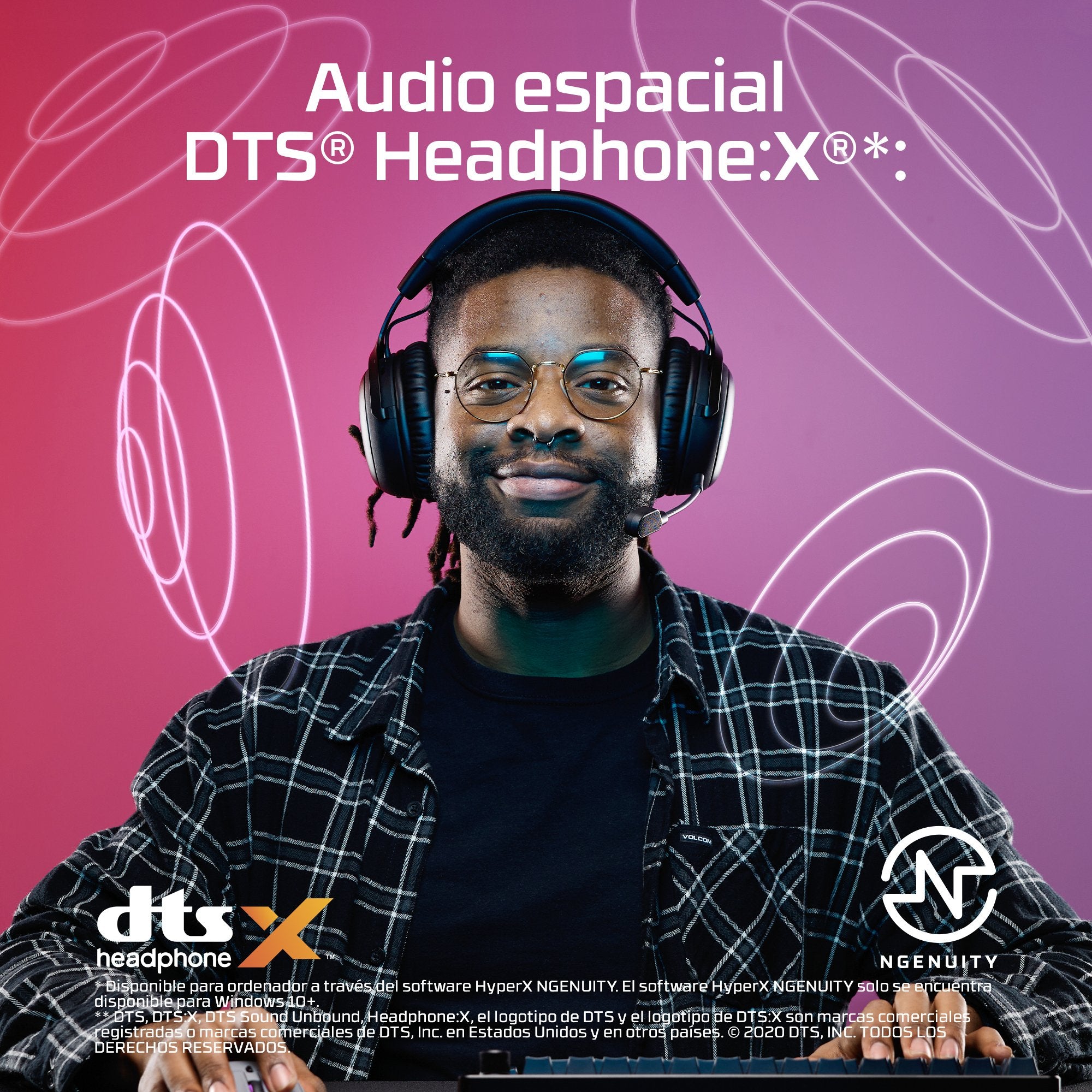 EAN 0198415435590 - HyperX Cloud III S Wireless Black Gaming Headset Inalámbrico Diadema Juego Bluetooth imagen 4