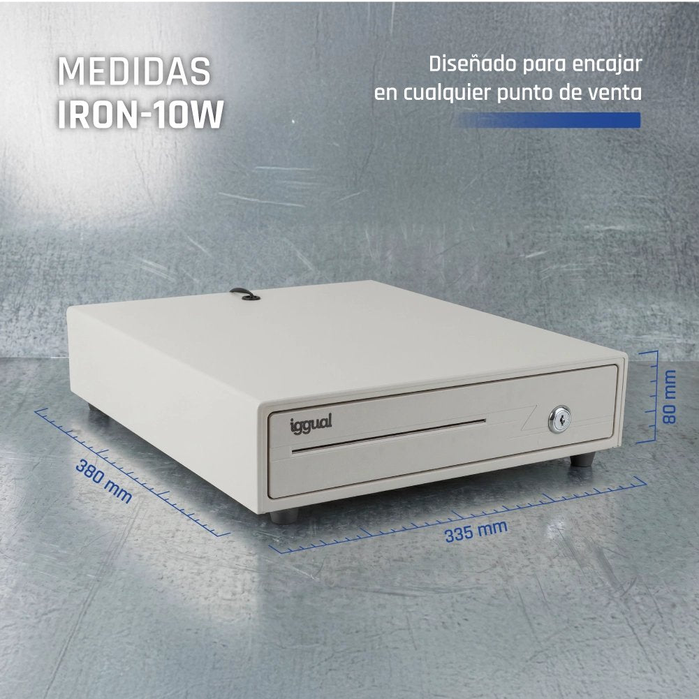 EAN 8435364315316 - iggual IRON-10W Cajón de efectivo electrónico imagen 9