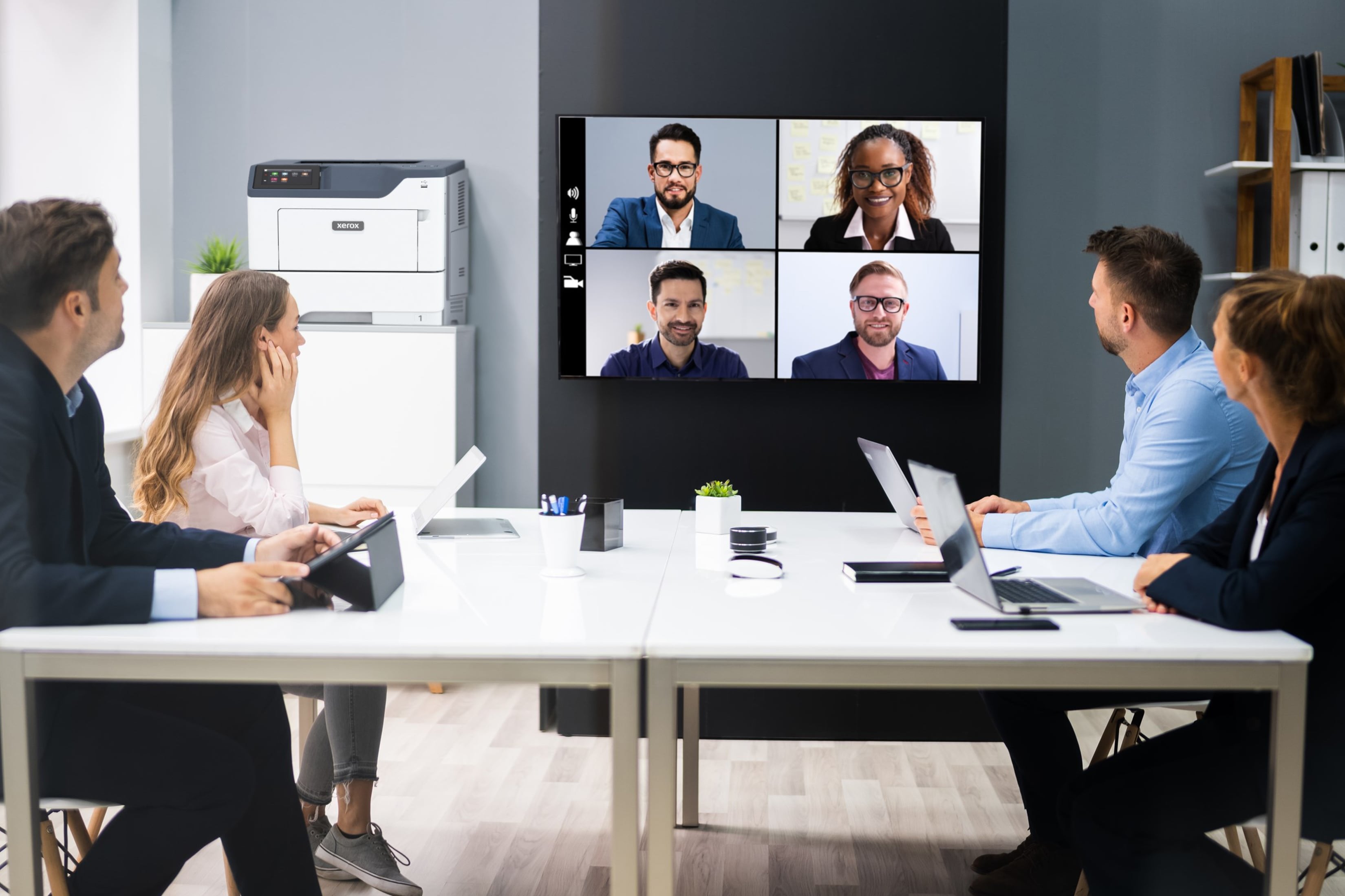 Xerox B410v/Dn Impresora B/N A Dos Caras Laser A4/Legal 1200 X 1200 Ppp Hasta 47 Ppm Capacidad: 650 Hojas Usb 2.0 Gigabit Lan Host Usb 2.0