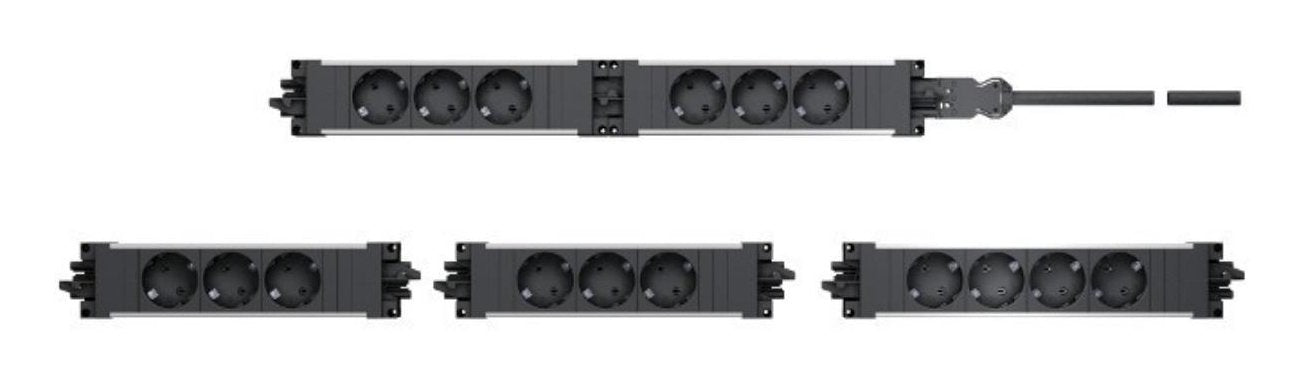 EAN 4057298150265 - Bachmann 906.18820 base múltiple 4 salidas AC Interior Negro imagen 3