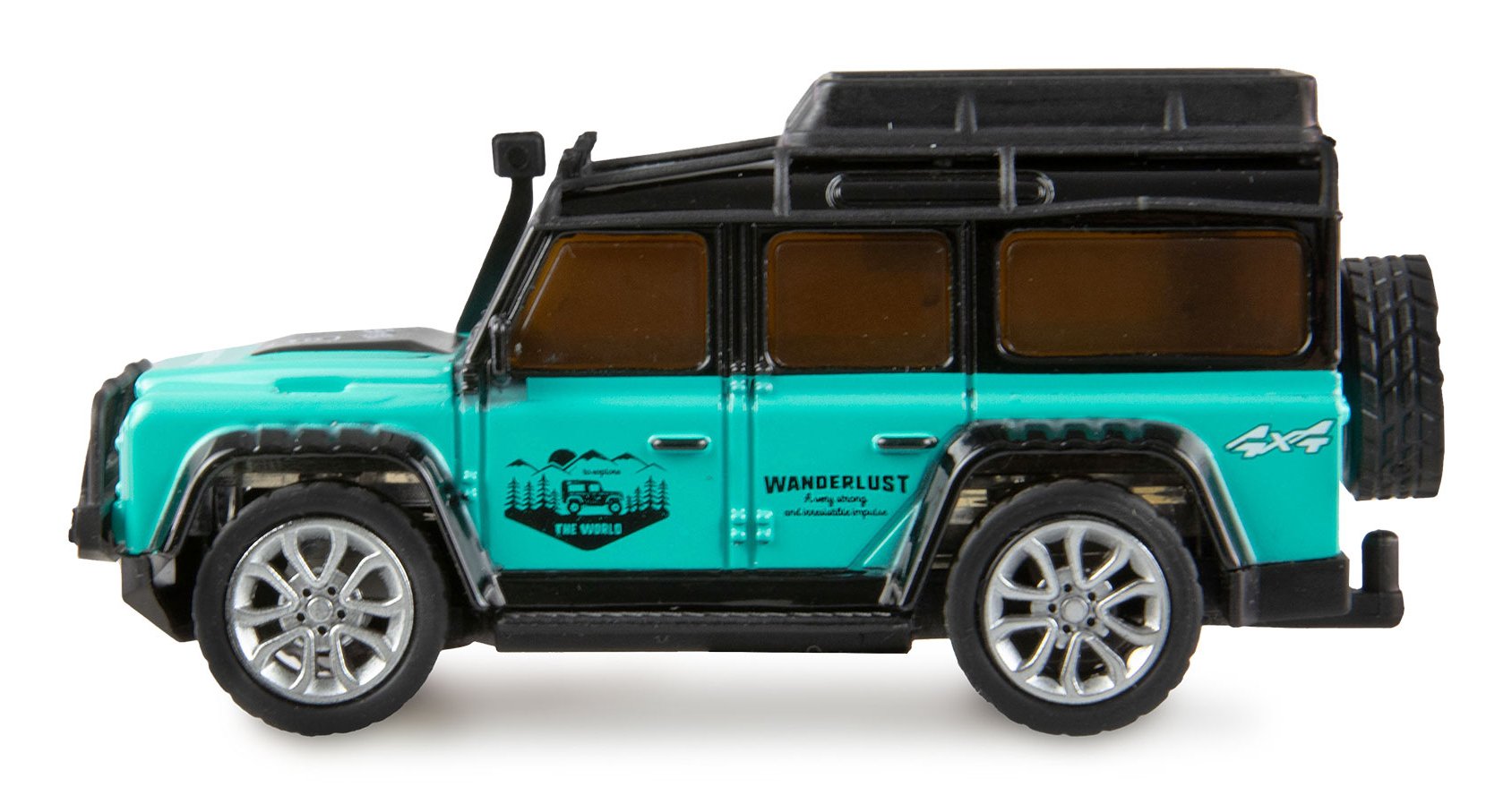 Amewi Rc Geländewagen Die Cast 1:64 Rtr Petrol 2,4ghz
