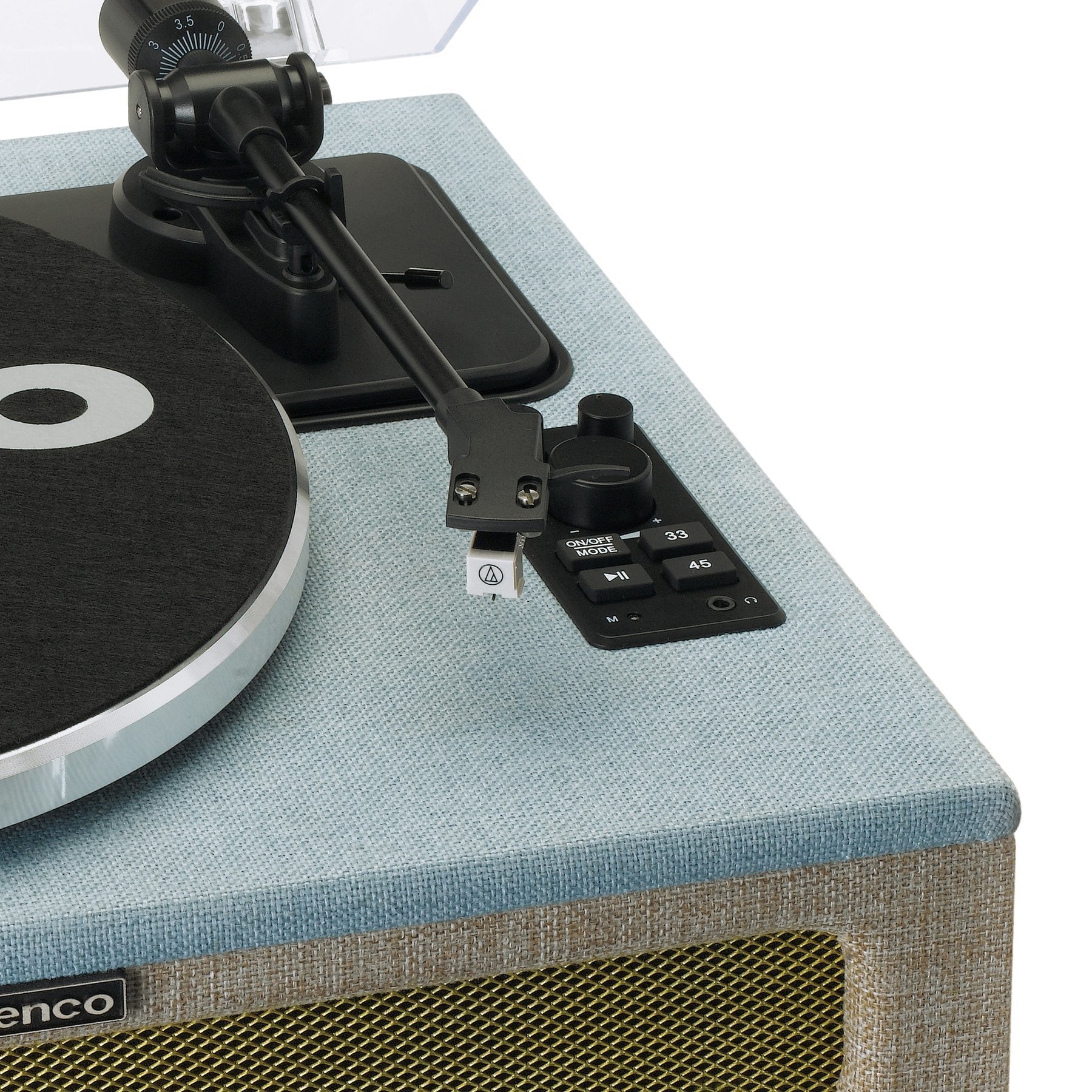 Tocadiscos Lenco Ls-440 De Tracción Por Correa Azul, Gris Pardo Automático
