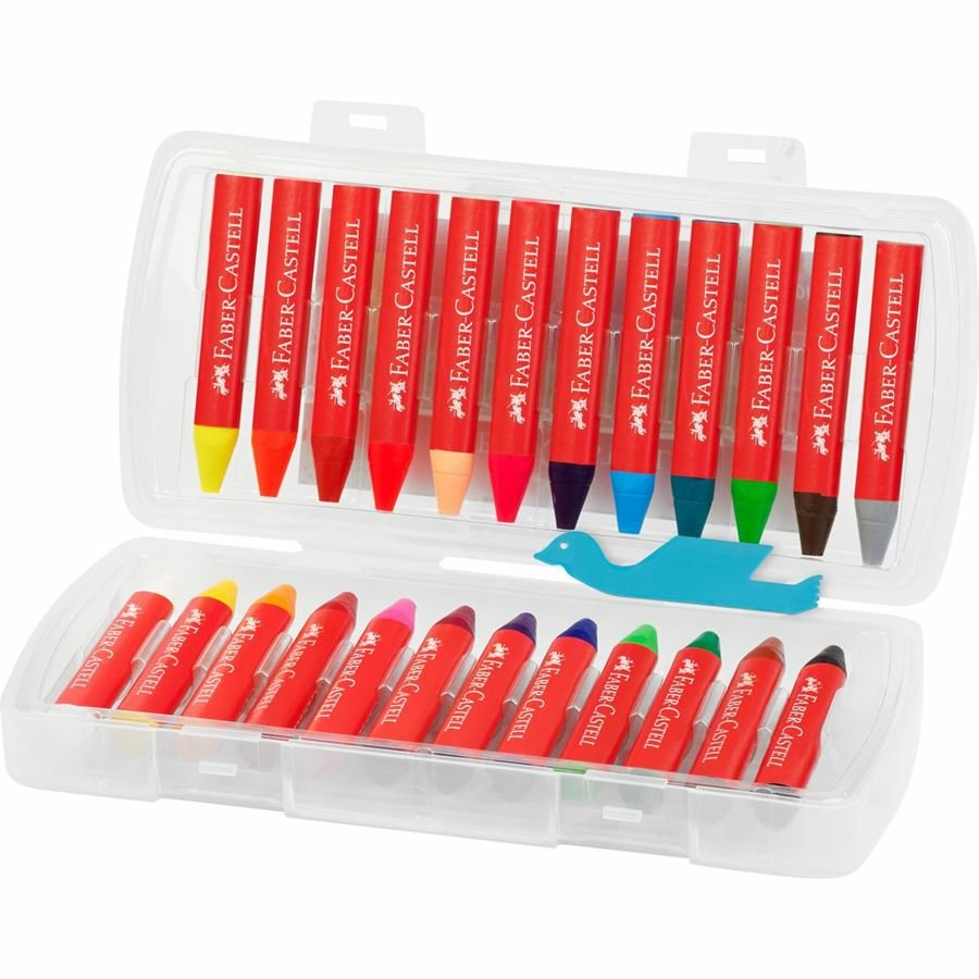 Faber-Camell Wachsmalkreiden Jumbo 24er Box