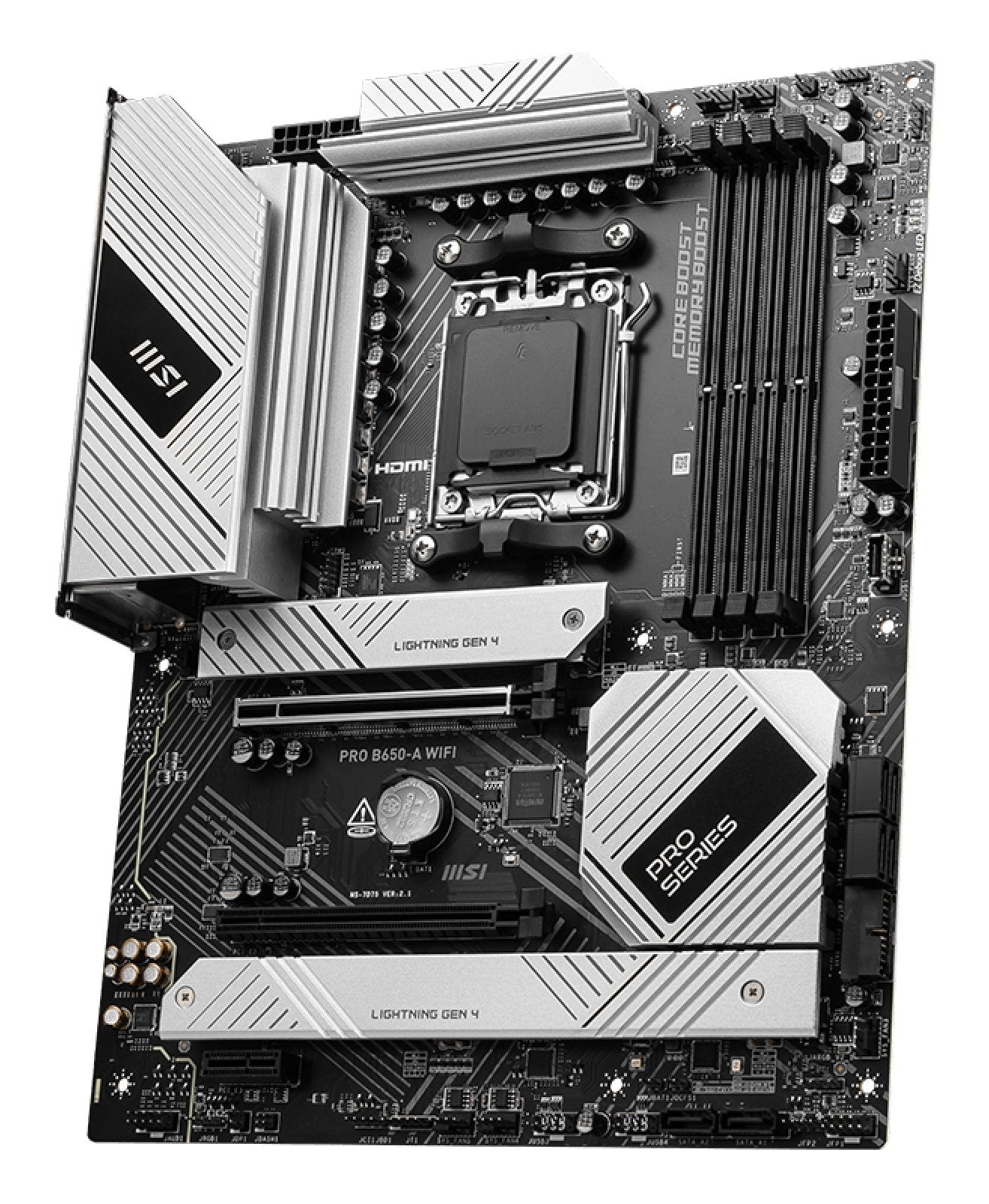 EAN 4711377246217 - MSI PRO B650-A WIFI placa base AMD B650 Zócalo AM5 ATX imagen 3