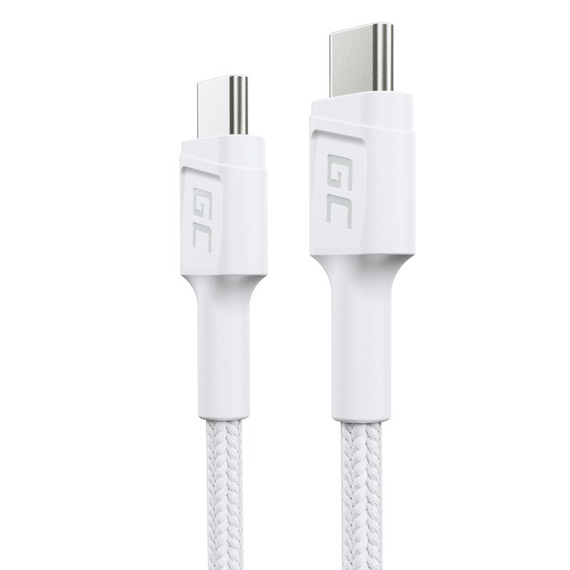 EAN 5904326373426 - Green Cell GC PowerStream cable USB USB 3.2 Gen 1 (3.1 Gen 1) 0,3 m USB C Blanco imagen 1