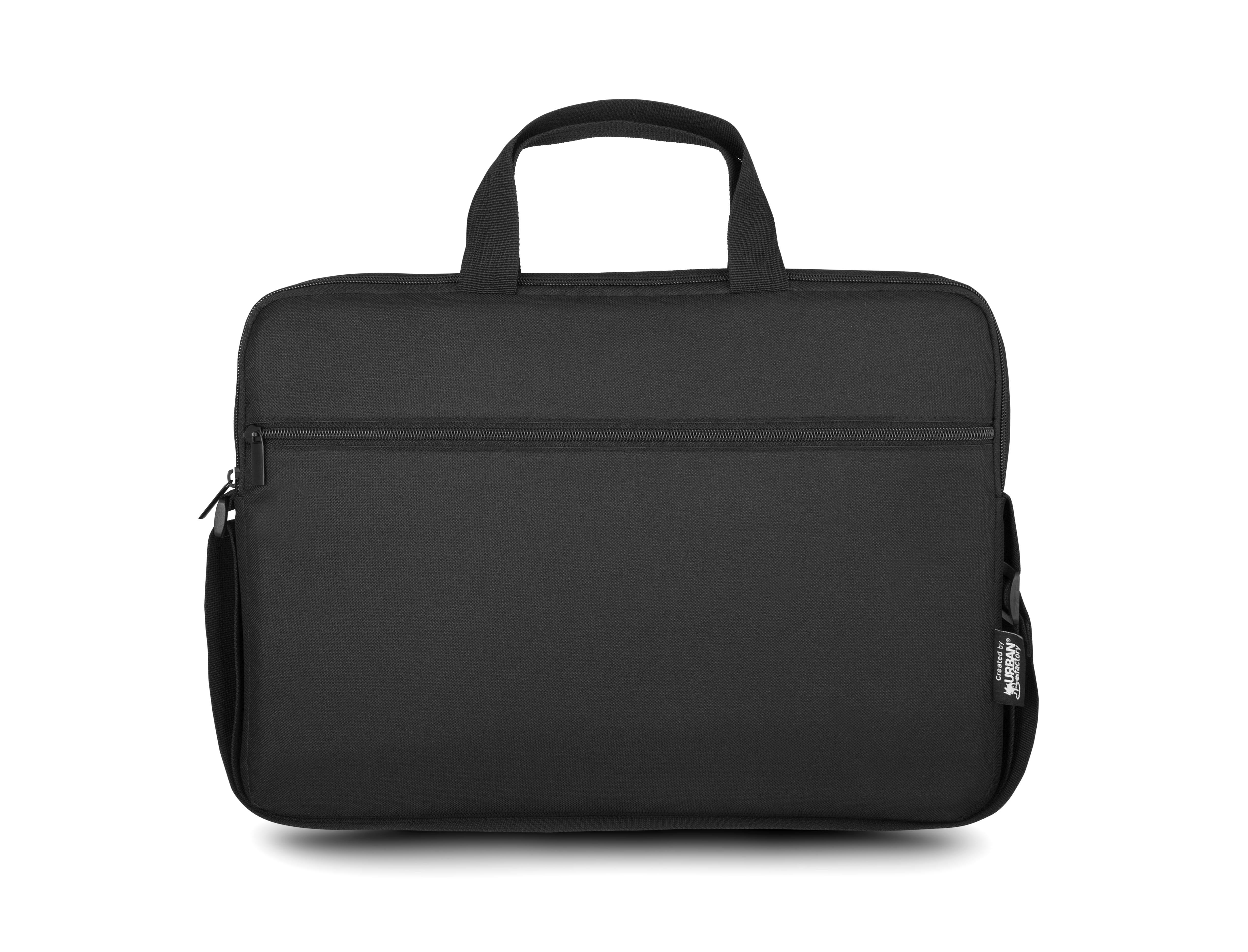 Urban Factory Nylee Maletín Negro Para Portátil Hasta 17.3"