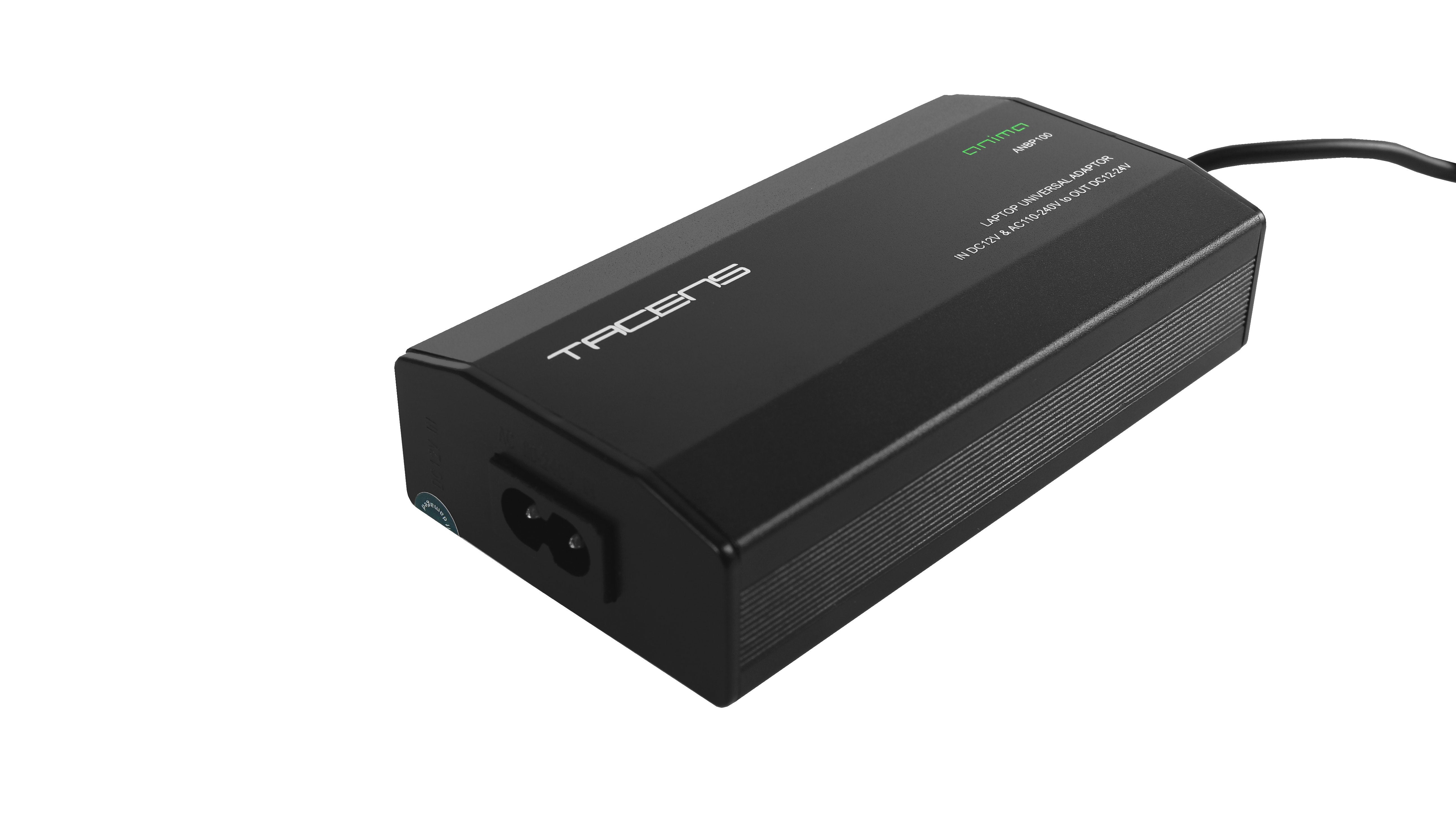 Cargador De Portátil Anima Anbp100 100w Manual 8 Conectores Voltaje 12-24v 1 Usb