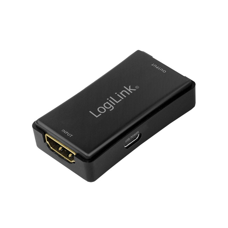EAN 4052792041316 - LogiLink HD0014 repetidor y transceptor Repetidor de red 18000 Mbit/s Negro imagen 1