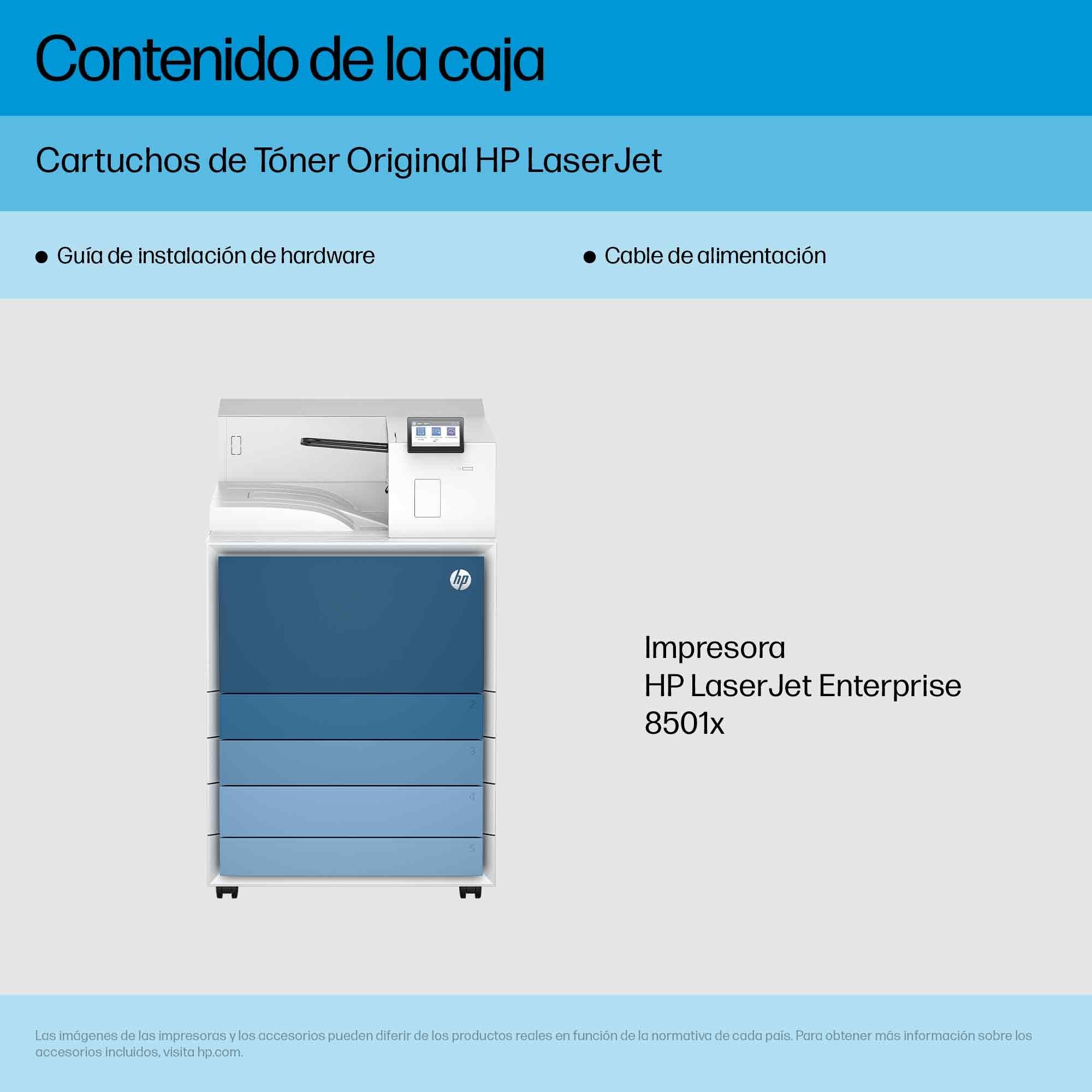 EAN 0198828506672 - HP LaserJet Enterprise LaserJet Ent 8501x 1200 x 1200 DPI A3 imagen 12