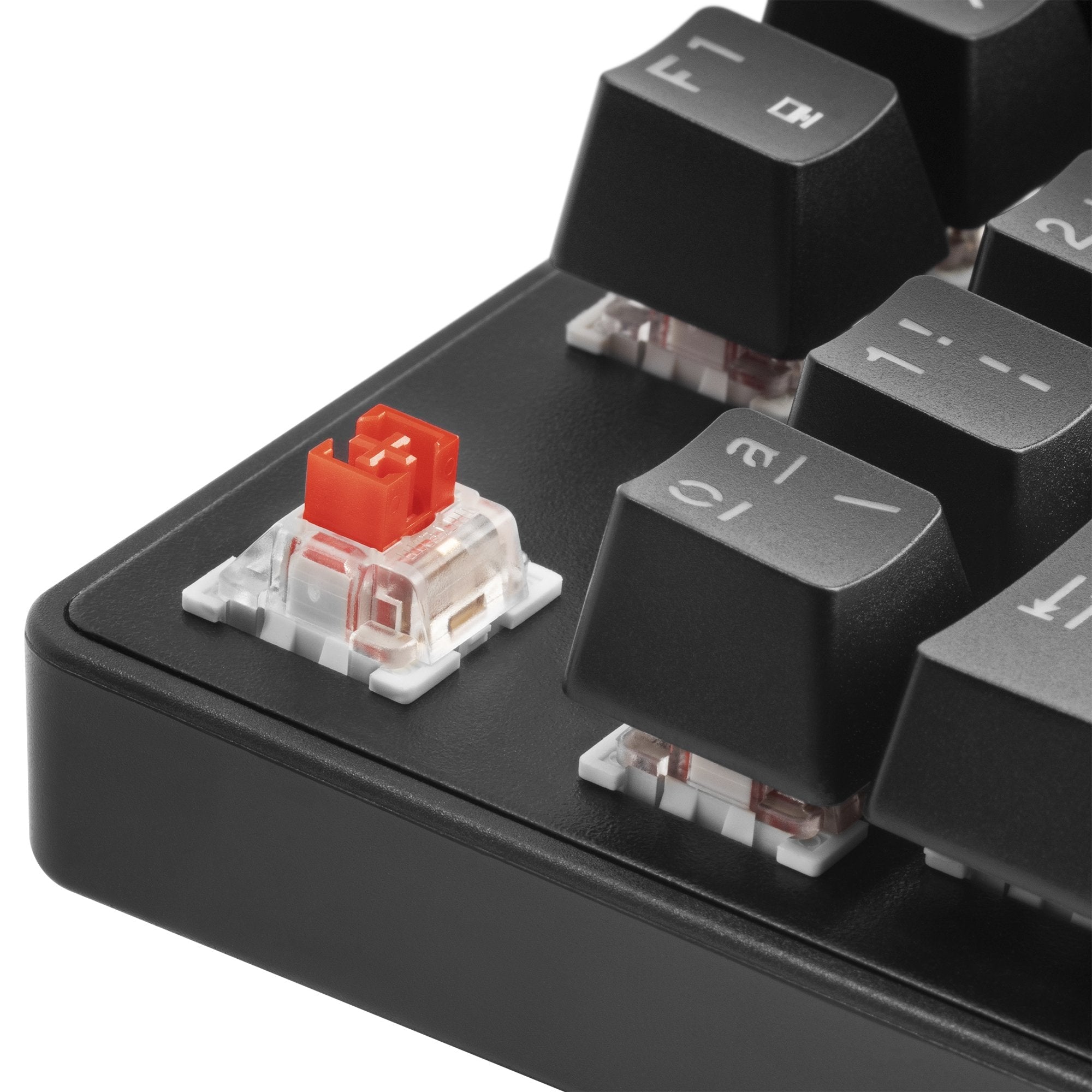 Teclado Gaming Mecánico Mars Gaming Mkxtklres Switch Rojo