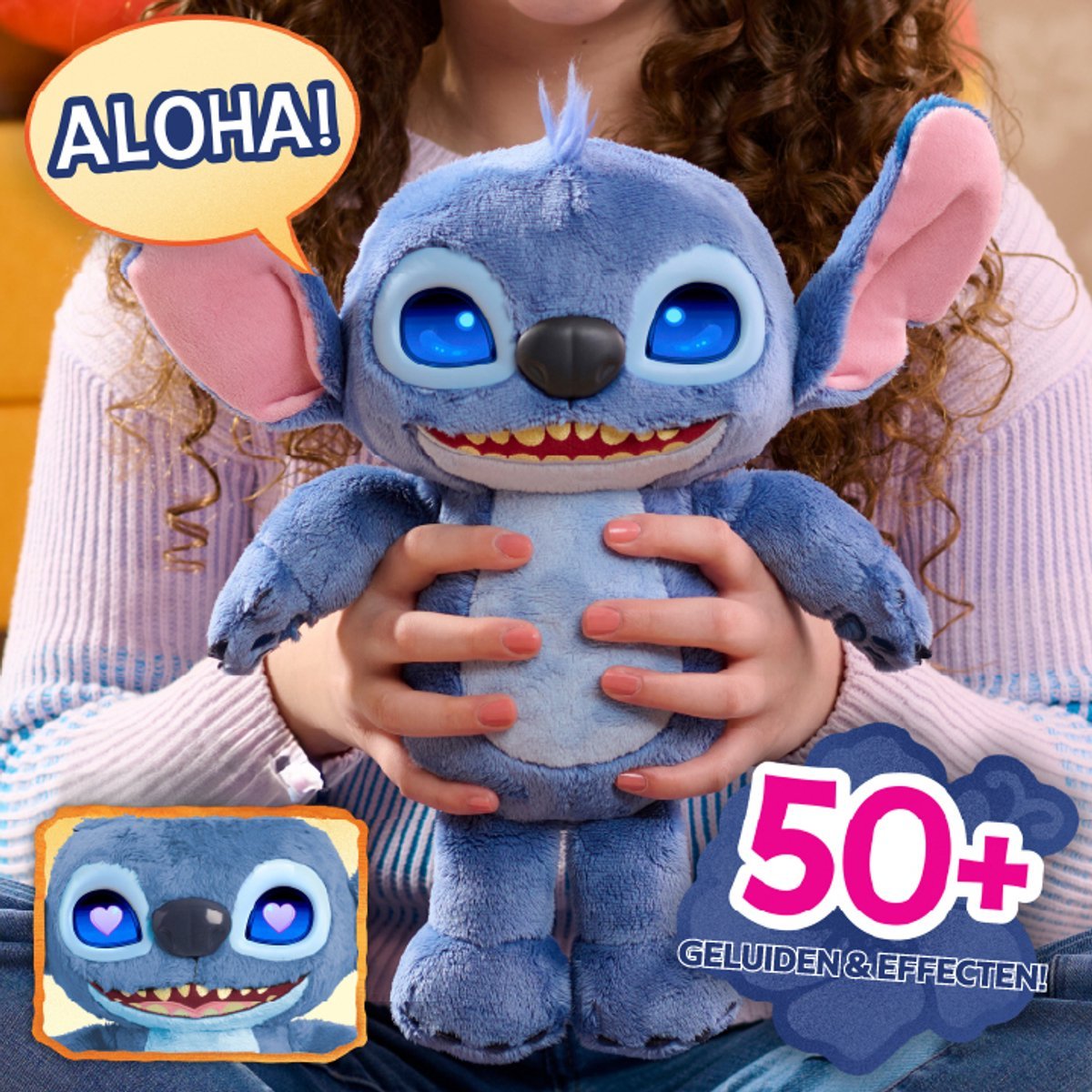 Peluche Interactivo Stitch Disney 30cm