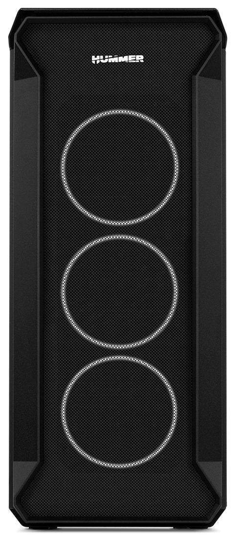 Caja Pc Nox Atx Hummer Quantum 1xusb3.0 2xusb2.0 Negro Argb