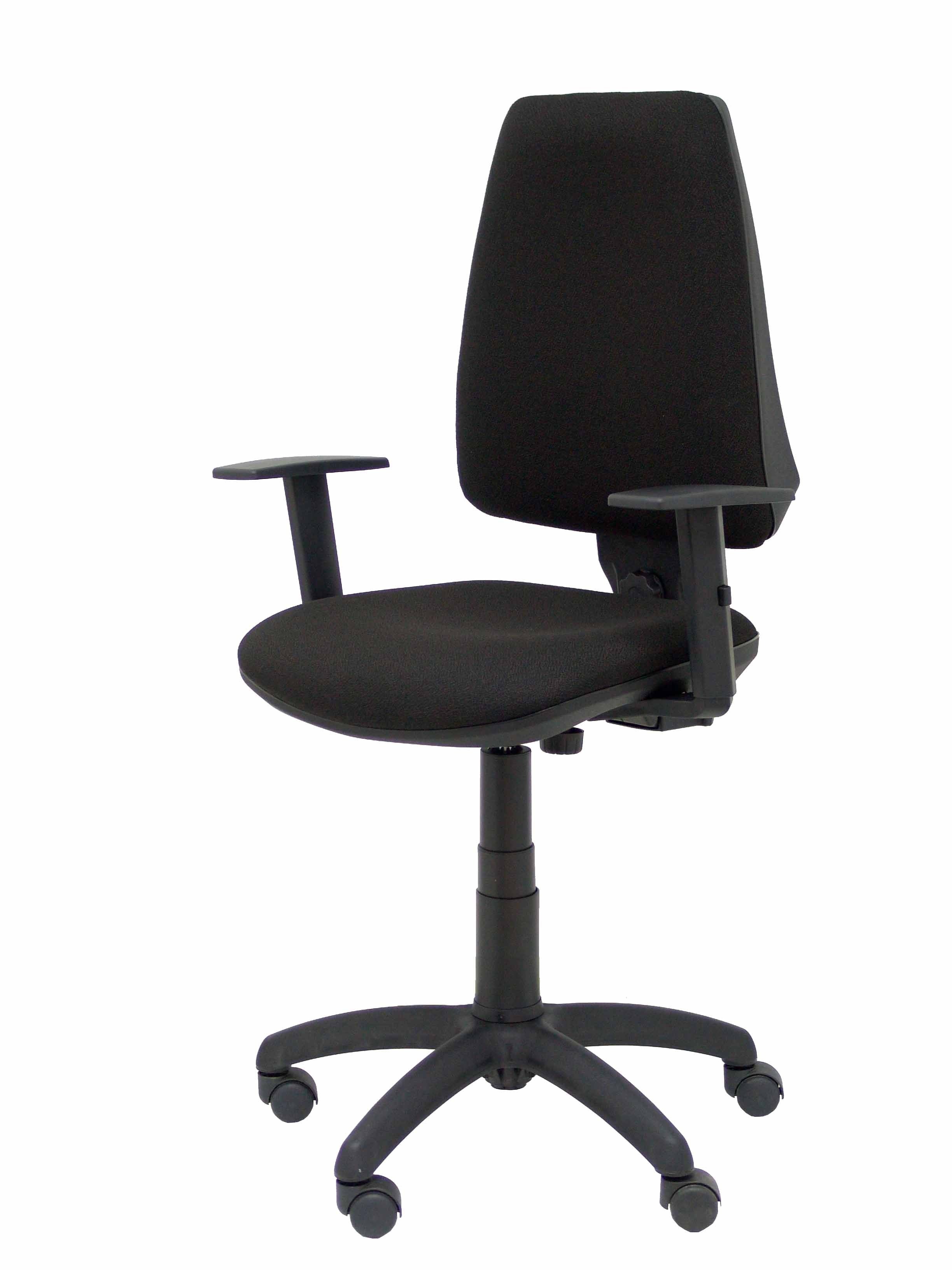 Silla Elche Cp Brazos Regulables Bali Color Negro