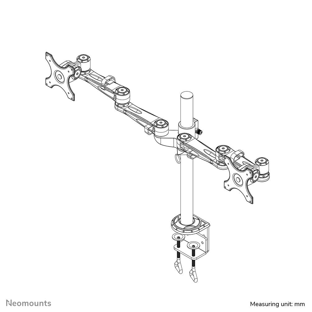 EAN 8717371441715 - Neomounts FPMA-D935D soporte para monitor 68,6 cm (27") Escritorio Plata imagen 8