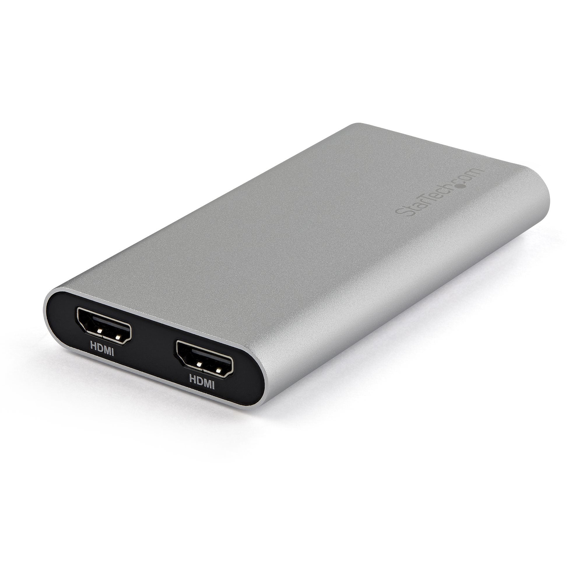Startech.Com Adaptador Thunderbolt 3 A Dos Monitores Hdmi 2.0 - Certificado Para Thunderbolt 3 4k De 60hz - Adaptador Conversor De Vídeo Hdmi Para Dos Monitores - Compatible Con Mac Y Windows - Hdmi Para Dos Pantallas 4k