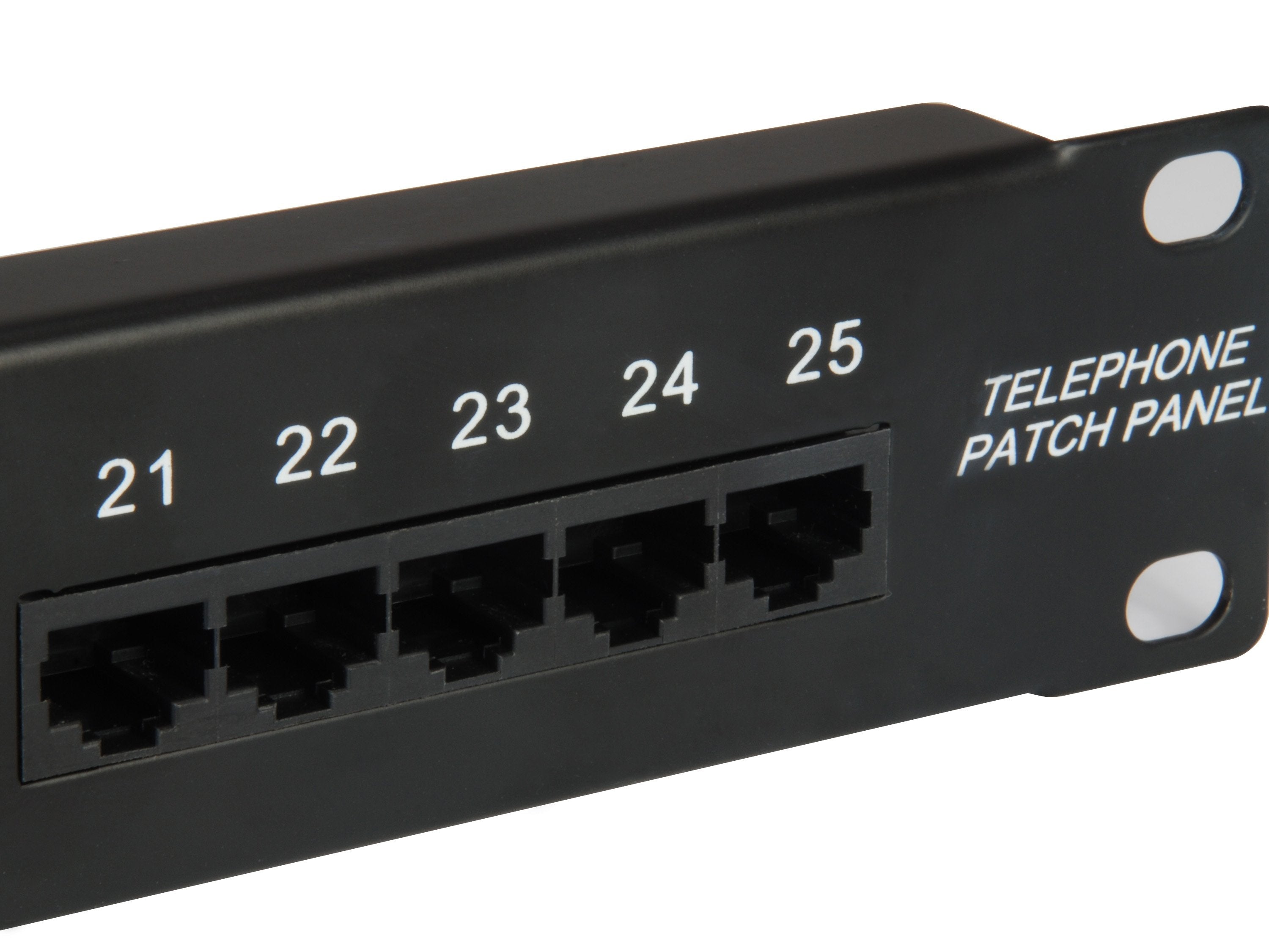 Equip Patchpanel 25x Rj45 Cat3 19" 1he Isdn Negro