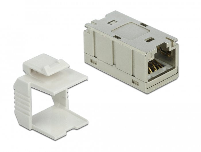 Delock Adapter Rj45 -> Rj45 H/H Cat.6a Metal