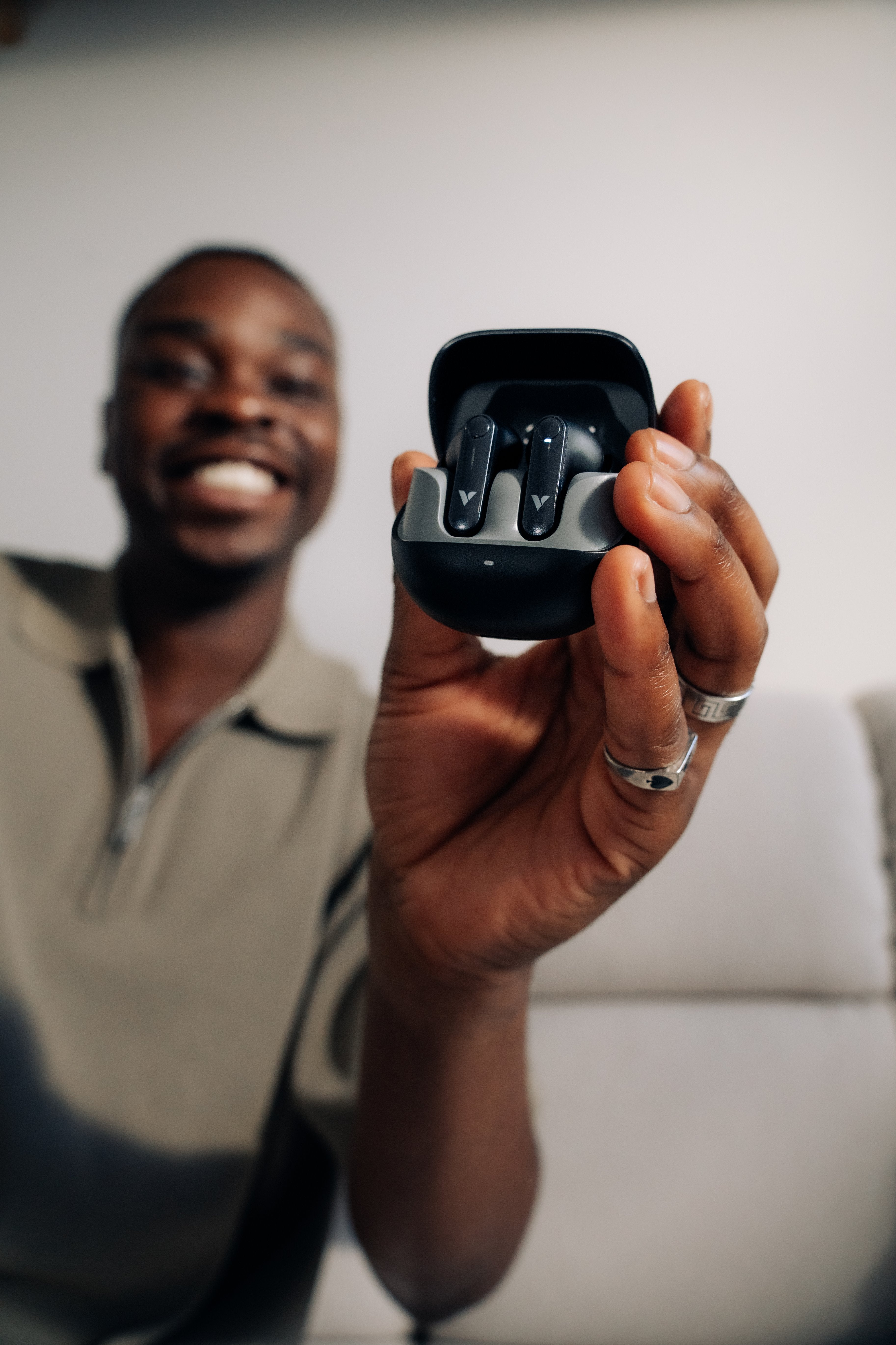Verbatim Trusound Pro Earbuds Negro