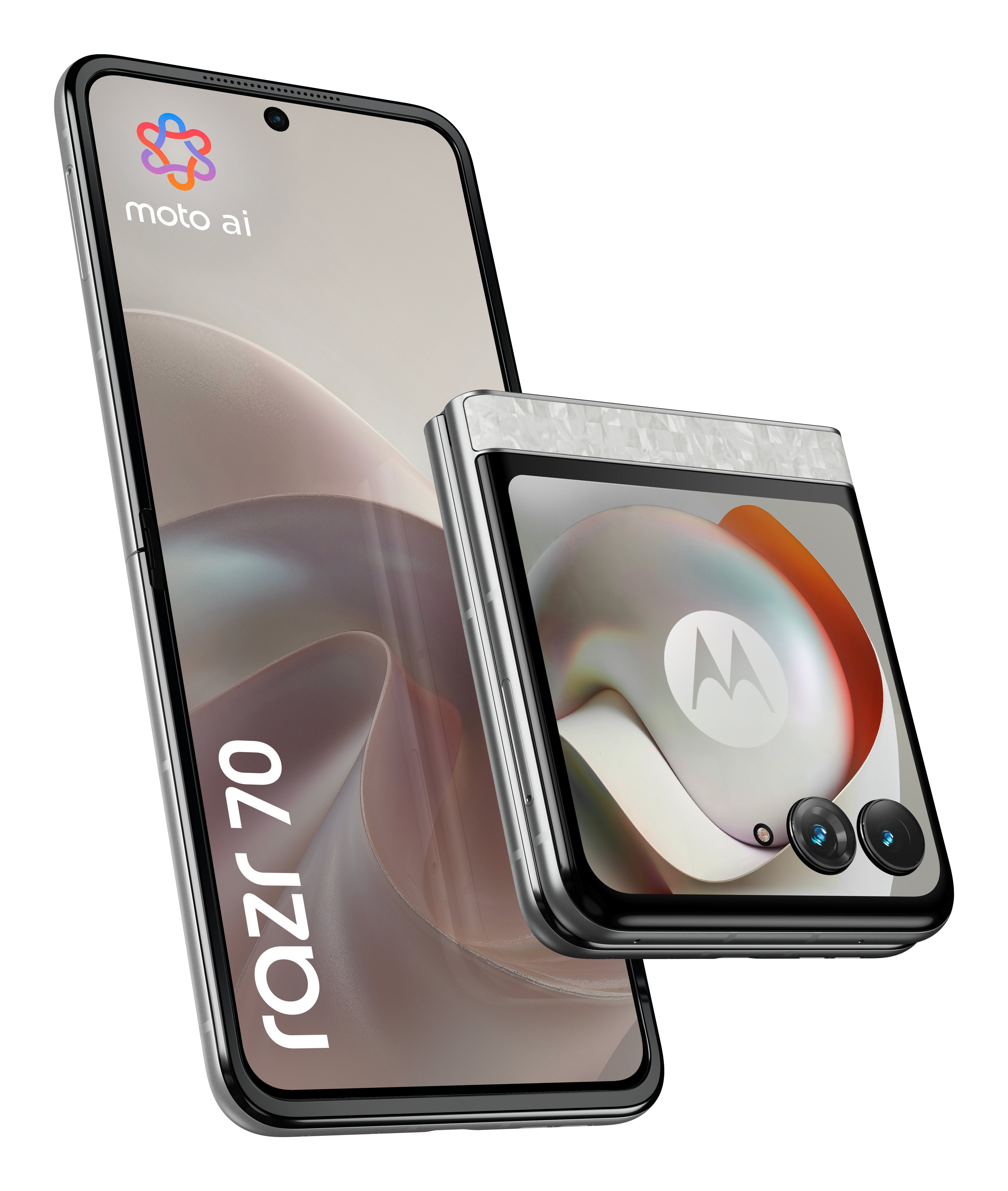 EAN 0840493609867 - Motorola razr 70 17,5 cm (6.9") SIM doble Android 16.0 5G USB Tipo C 8 GB 256 GB 4800 mAh Blanco imagen 1