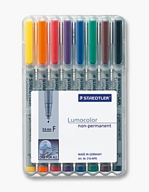 Staedtler Rotuladores Lumocolor F Nonperm 8 Piezas