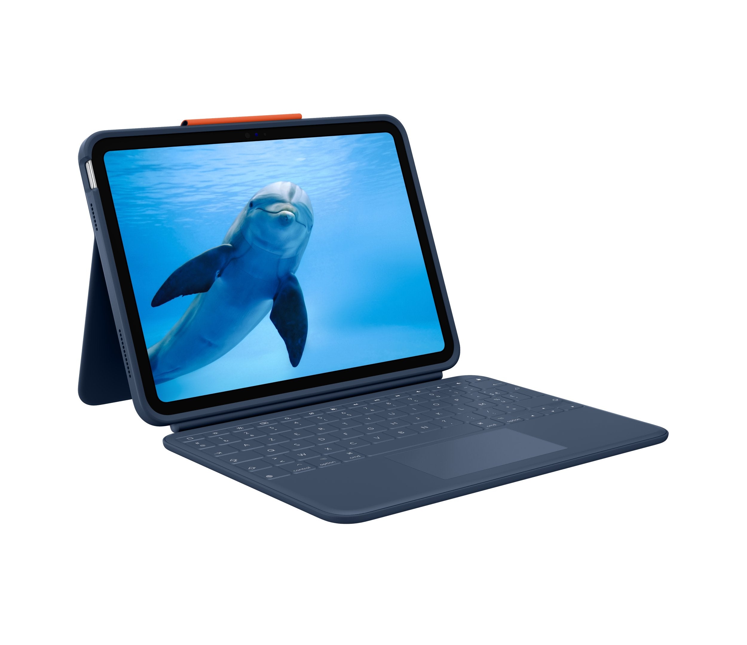 EAN 5099206106970 - Logitech Rugged Combo 4 Touch AZERTY Francés Smart Connector Azul imagen 3