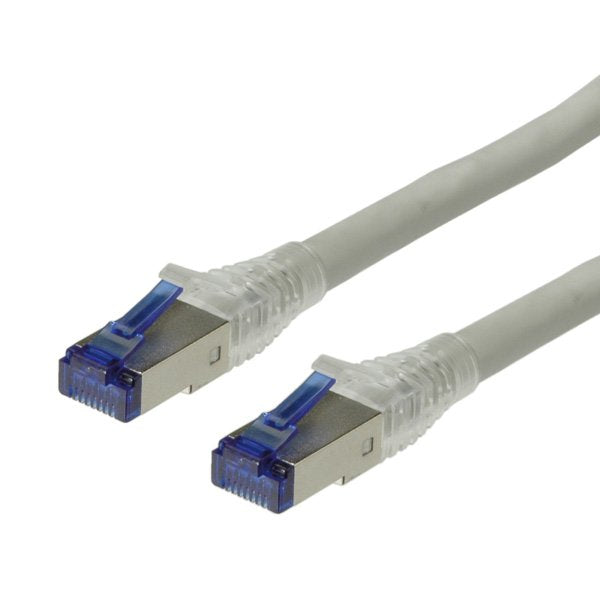 Roline Cable De Red Kat.6a Class Ea S Ftp Pimf Hilo Rígido Lsoh Gris 20m