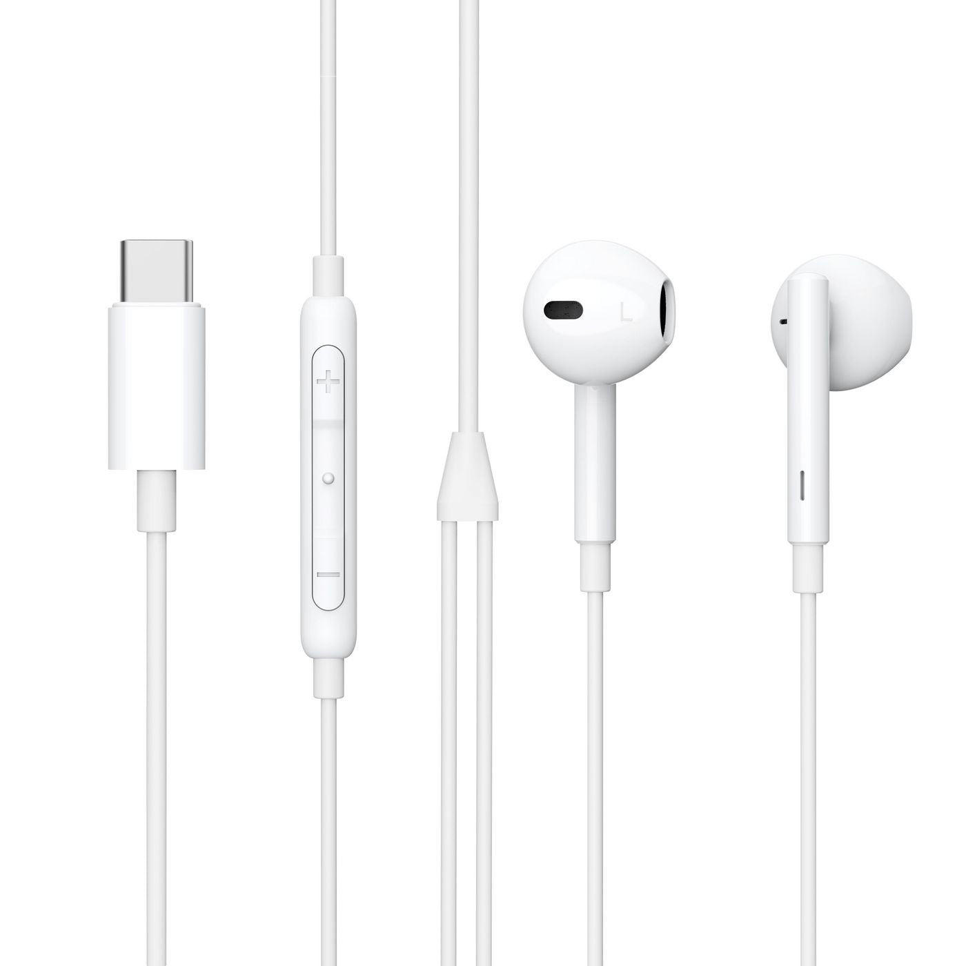 Auriculares Estuff Es652200 Alámbrico Dentro De Oído Llamadas/Música Blanco