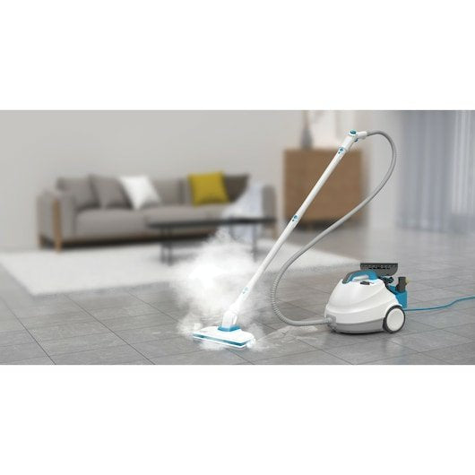 Limpiador Black & Decker Bhsmp2314-Qs A Vapor De Cilindro 1,2 L 2300 W Azul, Blanco