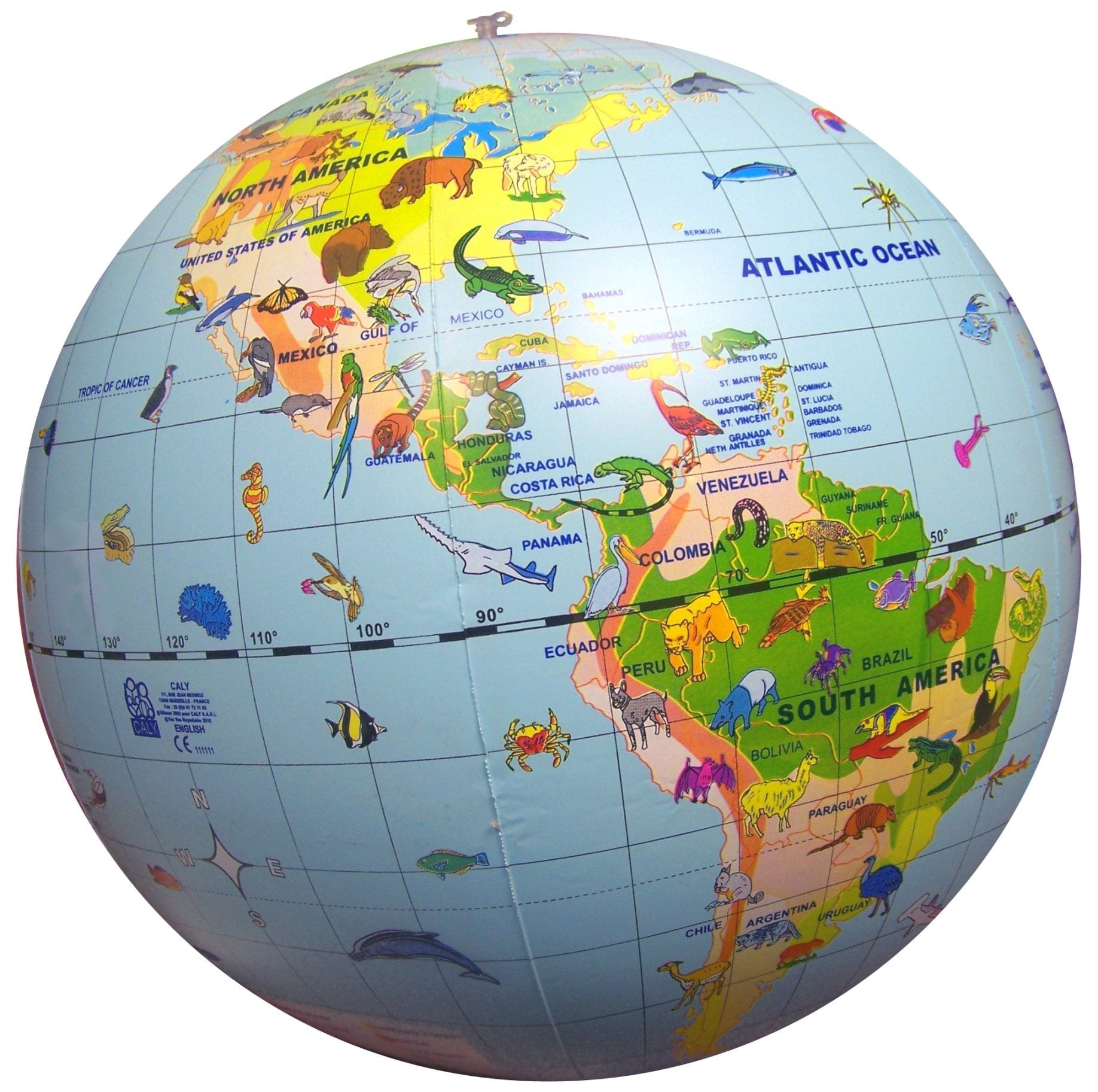 Pilka Caly Globus 50 Cm - Zwierzeta