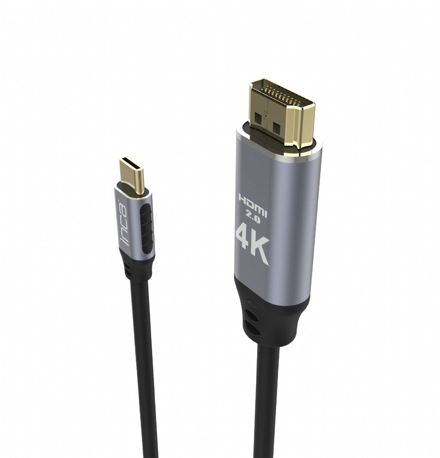 EAN 8681949010361 - Inca ITCH-02TX cable HDMI 2 m HDMI tipo A (Estándar) USB Tipo C Negro imagen 3