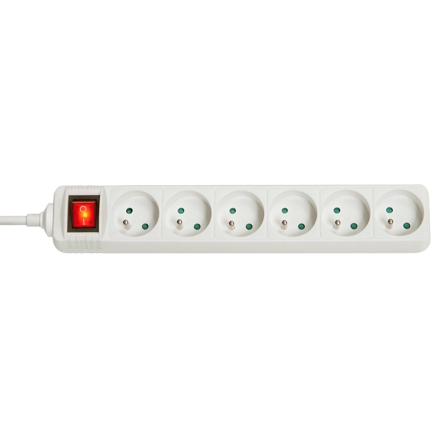Regleta Lindy 73126 Base Múltiple 6 Salidas Ac Interior Blanco