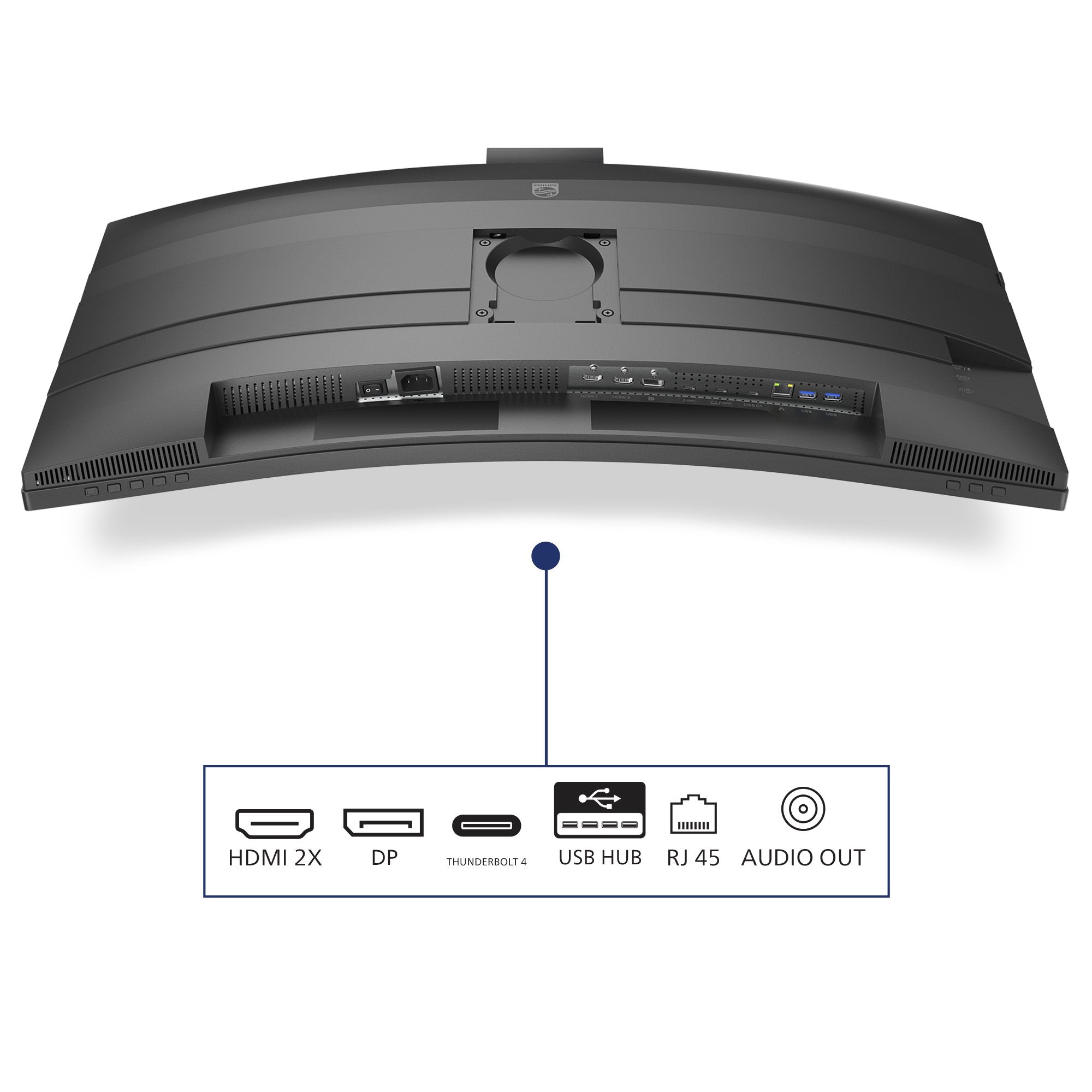 EAN 8712581804763 - Philips 49B2U6903CH/00 pantalla para PC 124,5 cm (49") 5120 x 1440 Pixeles Dual QHD LCD Gris imagen 3