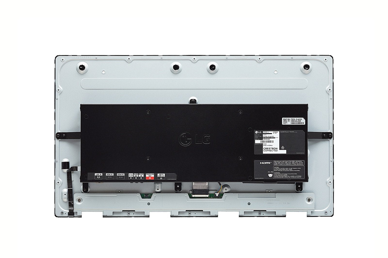 Lg 27tnf3k-S Pantalla De Señalización Pantalla Plana Para Señalización Digital 68,6 Cm (27") Led 300 Cd / M² Full Hd Plata Pantalla Táctil Webos 16/7