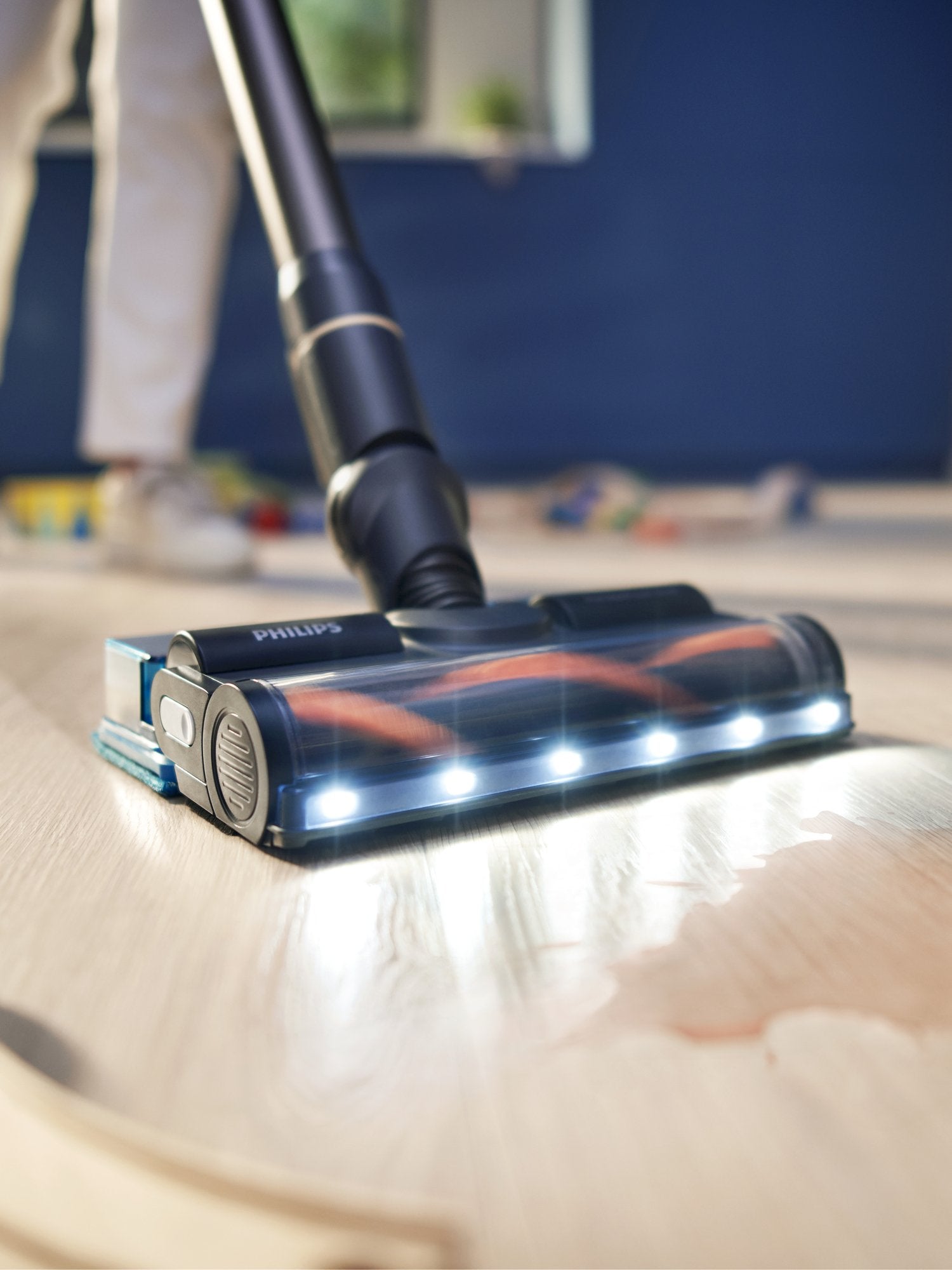 Aspiradora Philips Xc7055 01 Aqua, Mano, Inalámbrica, Rojo Coral