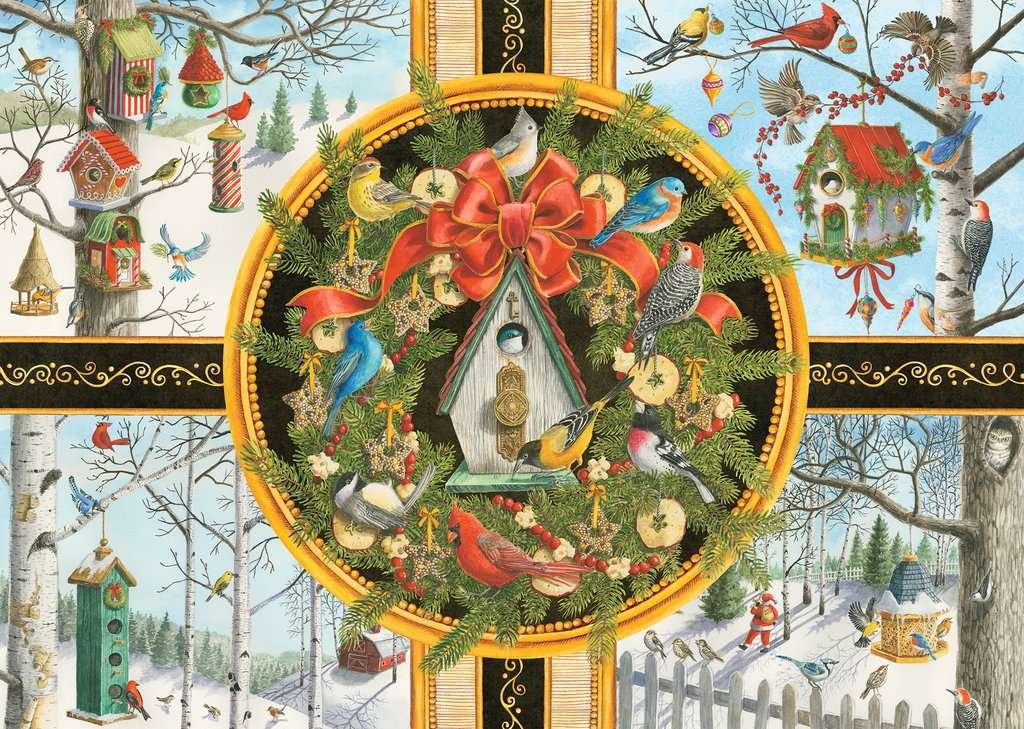 Ravensburger Puzzle Large Pieces Singvögel Im Winter 500 Piezas) 16835