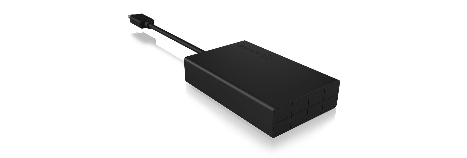 Lector De Tarjetas Externo Icy Box Ib-Cr401-C3 Negro Usb 3.2 Gen 1 (3.1 Gen 1) Type-C