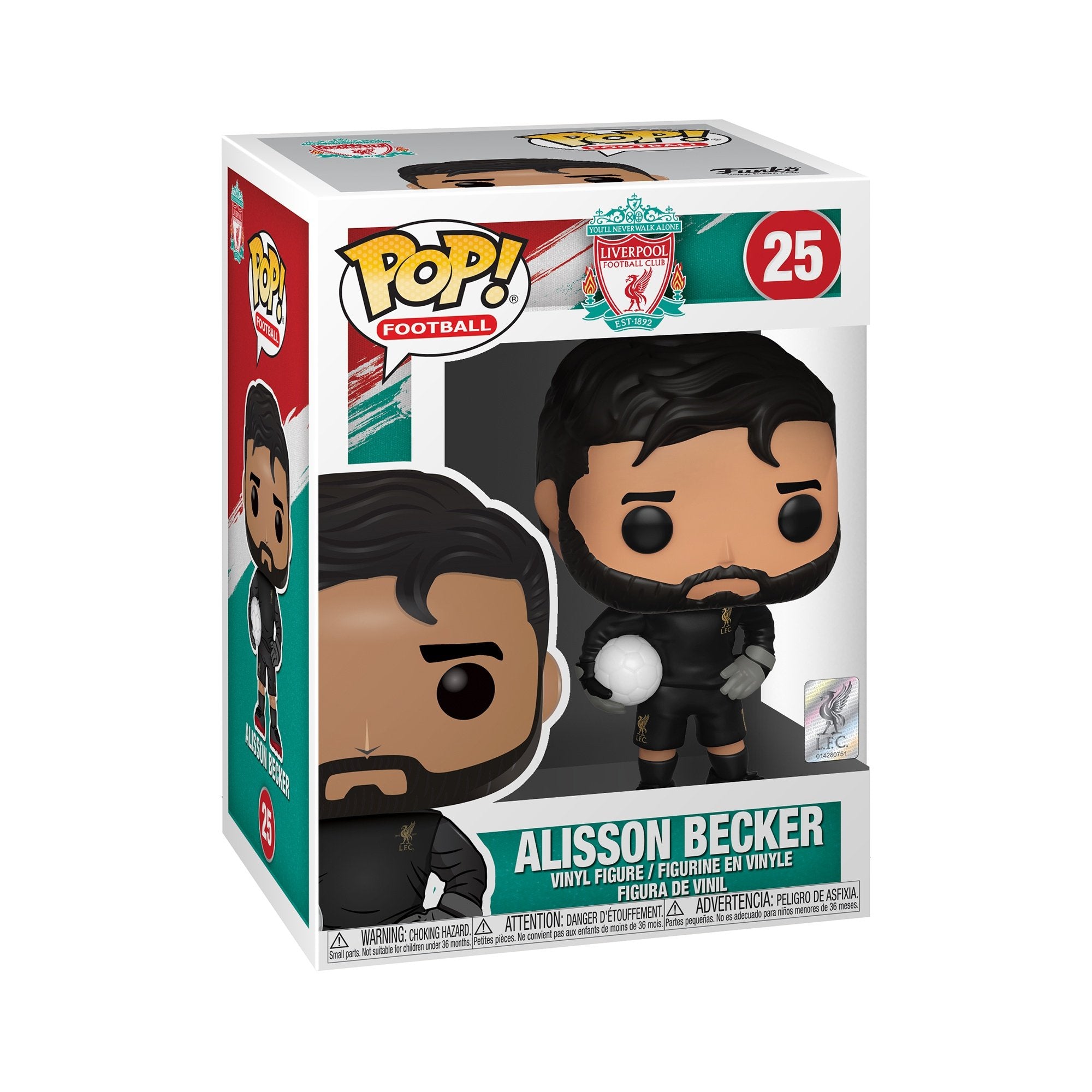 Figura Pop Liverpool Alisson Becker