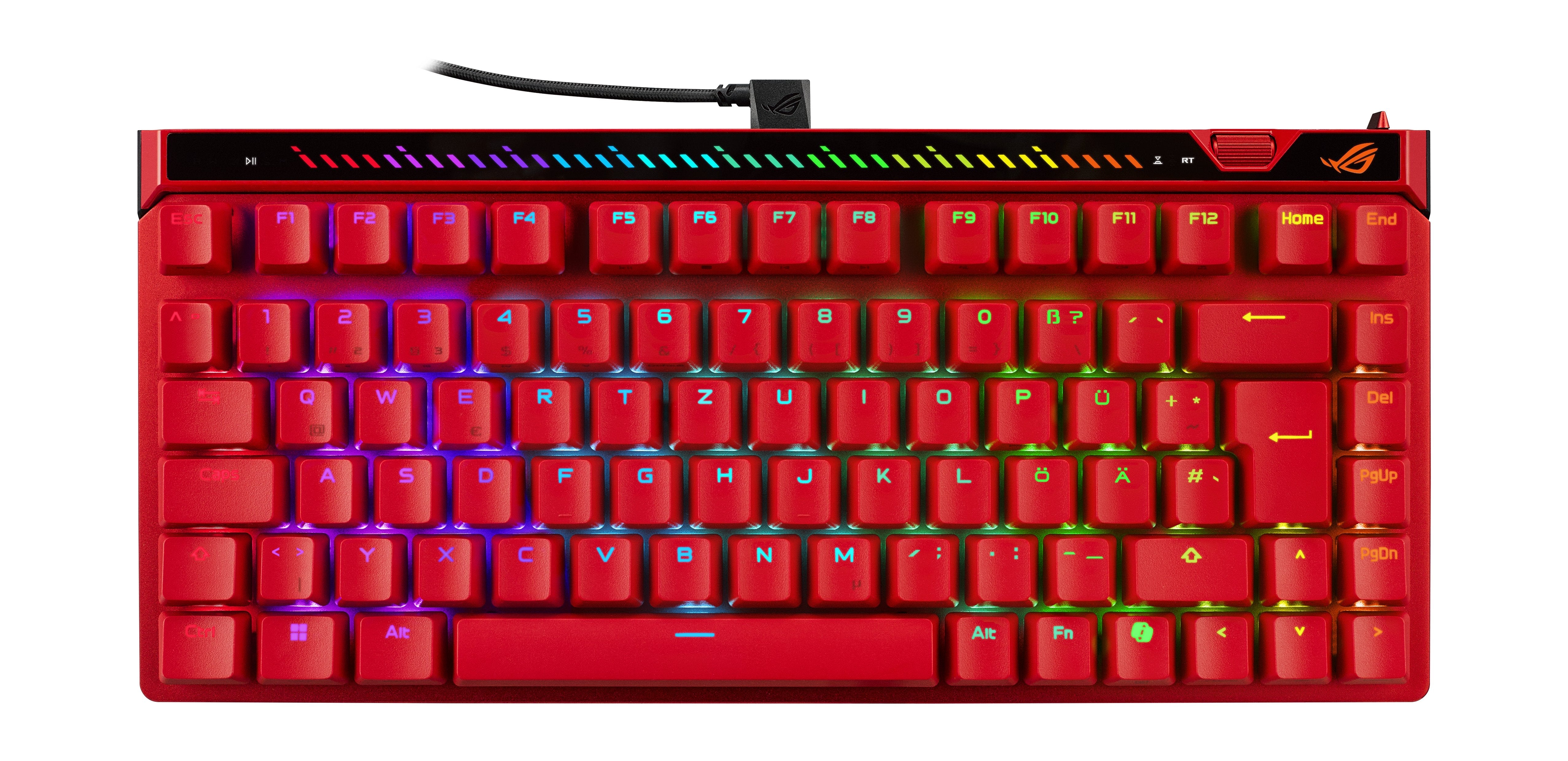 Asus Rog Falchion Ace 75 He (Rojo, De-Layout, Rog Hfx V2) 90mp047h-Bkda60