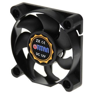 EAN 4260120531006 - Titan TFD-5010M12Z sistema de refrigeración para ordenador Carcasa del ordenador Ventilador 5 cm Negro imagen 2