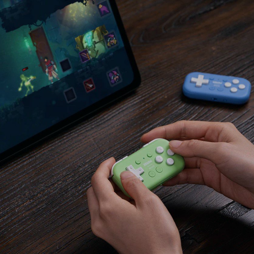 8bitdo Micro Bluetooth Gamepad Azul, Para Nintendo Switch, Android, Raspberry Pi Ret00384