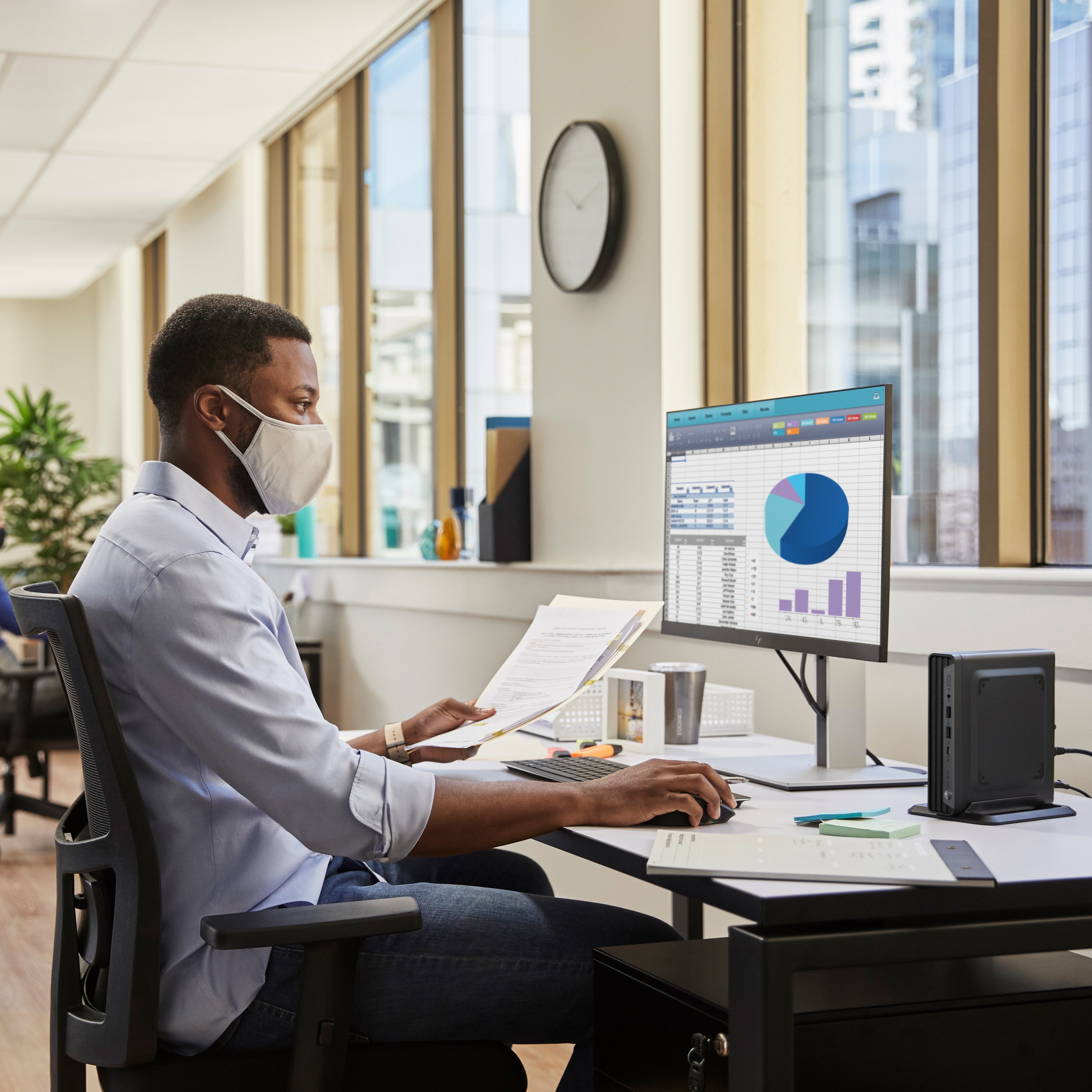 Hp Pro Mini 400 G9 I5-13500t Syst 256gb 8gb W11p