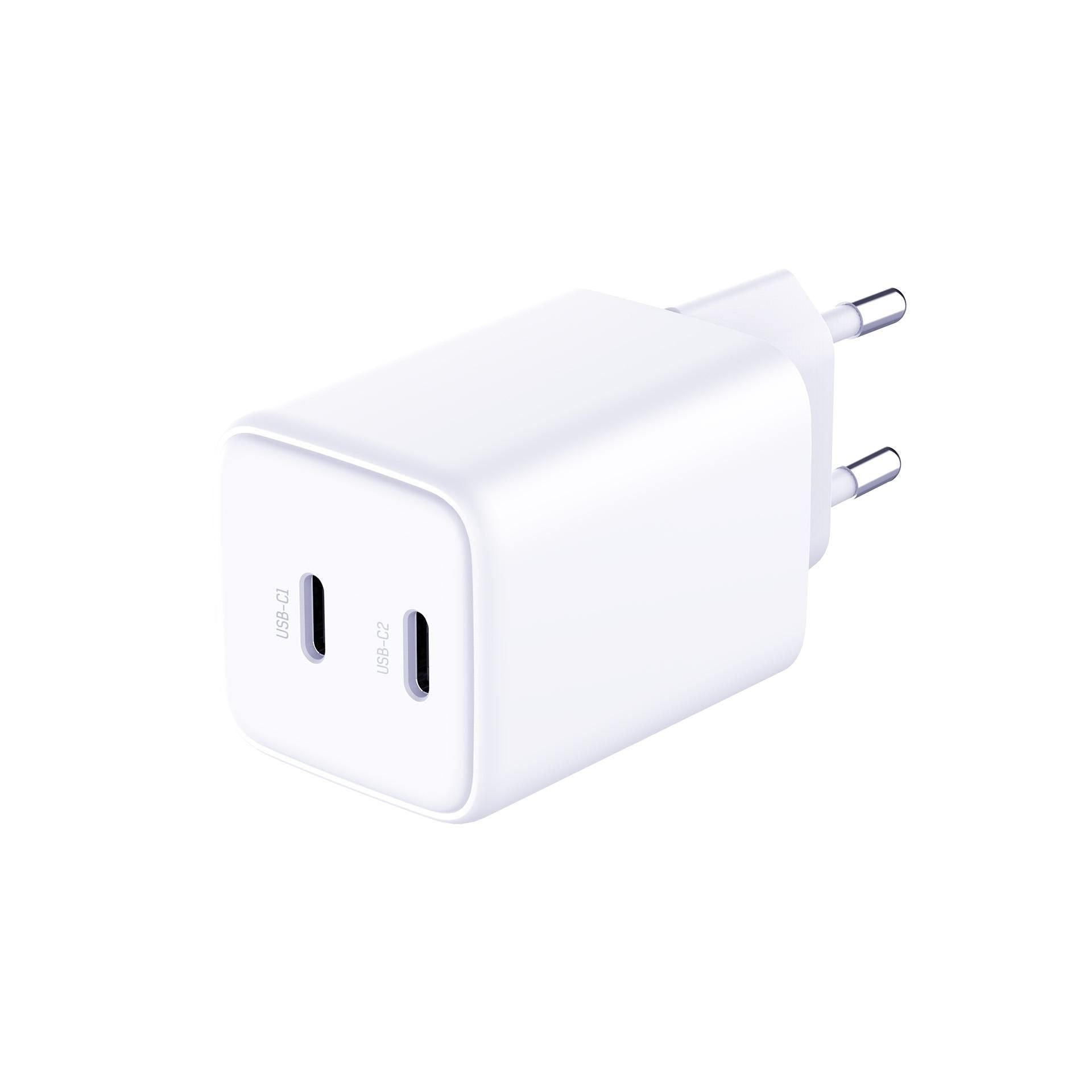 Ladowarka Sieciowa Hyper Charger Pd 45w Gan Qc4+ Pps 2c Biala