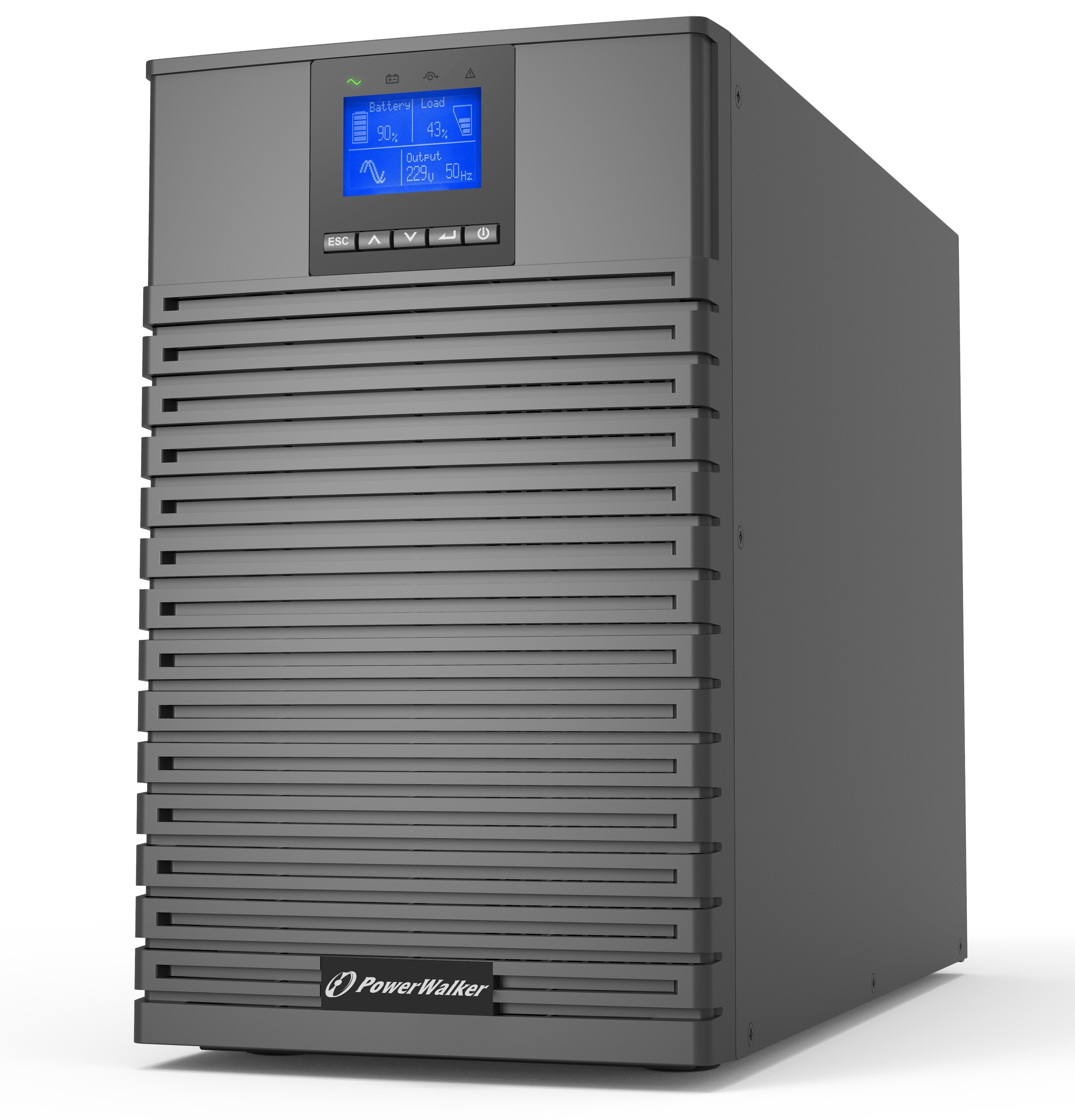 EAN 4260074982862 - PowerWalker VFI 3000 ICT IoT sistema de alimentación ininterrumpida (UPS) Doble conversión (en línea) 3 k imagen 1