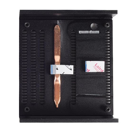 Caja Pc Silverstone Sst-Pt14b-H1t1 - Intel Nuc, Tablero D33217ck, Negro