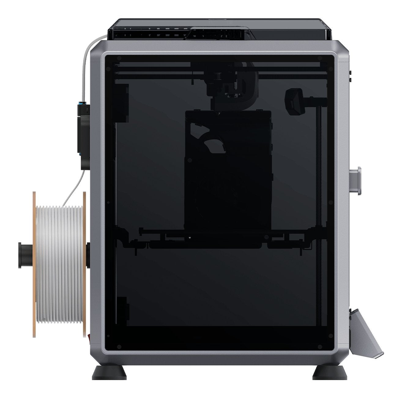 Impresora 3d Creality K1c Cerrada - Tamaño 22x22x25cm - Cuerpo De Aleacion De Aluminio Y Cristal - Interfaz De Usuario