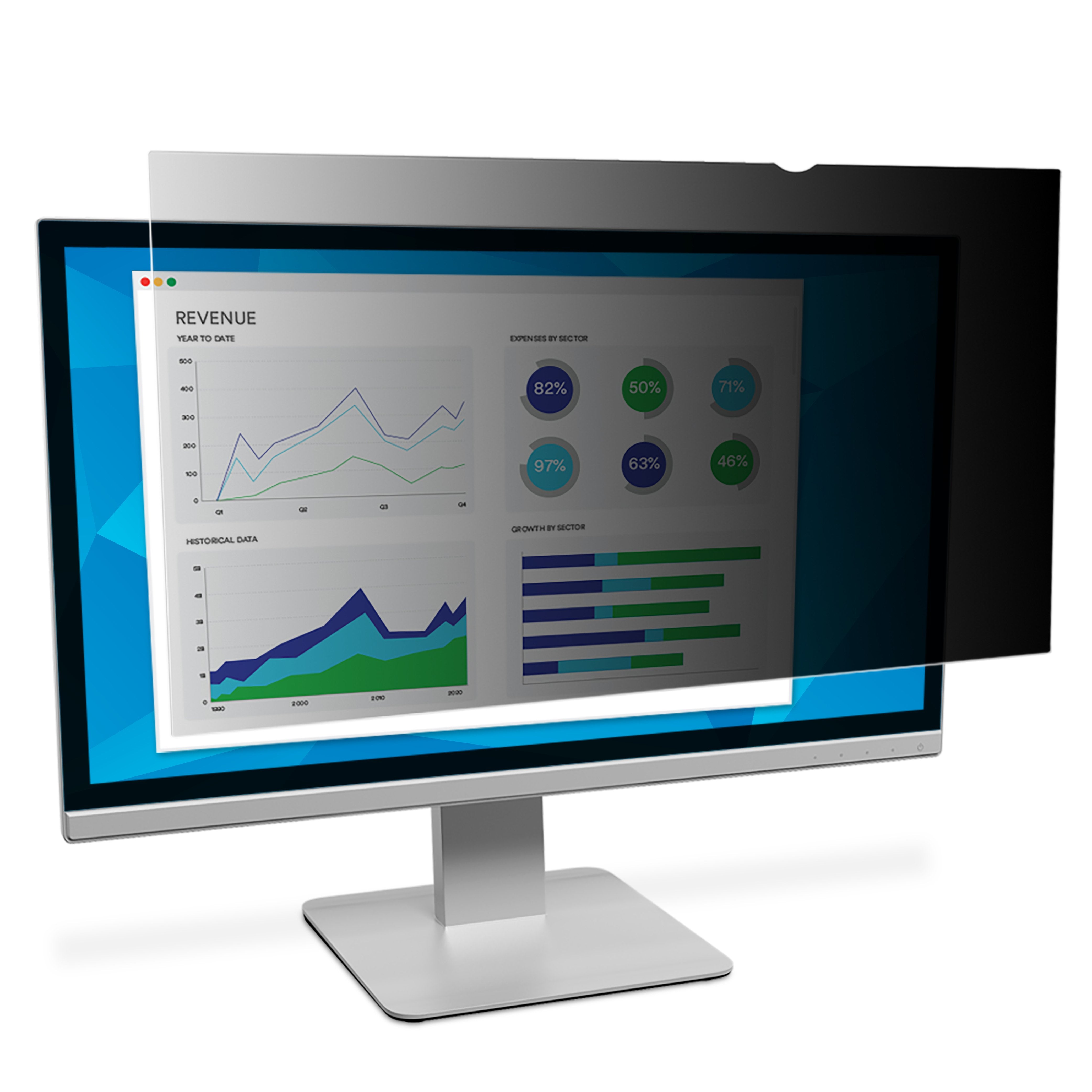 EAN 0051128008102 - 3M PFMDE003 60,5 cm (23.8") Monitor Filtro de privacidad para pantallas sin marco imagen 1